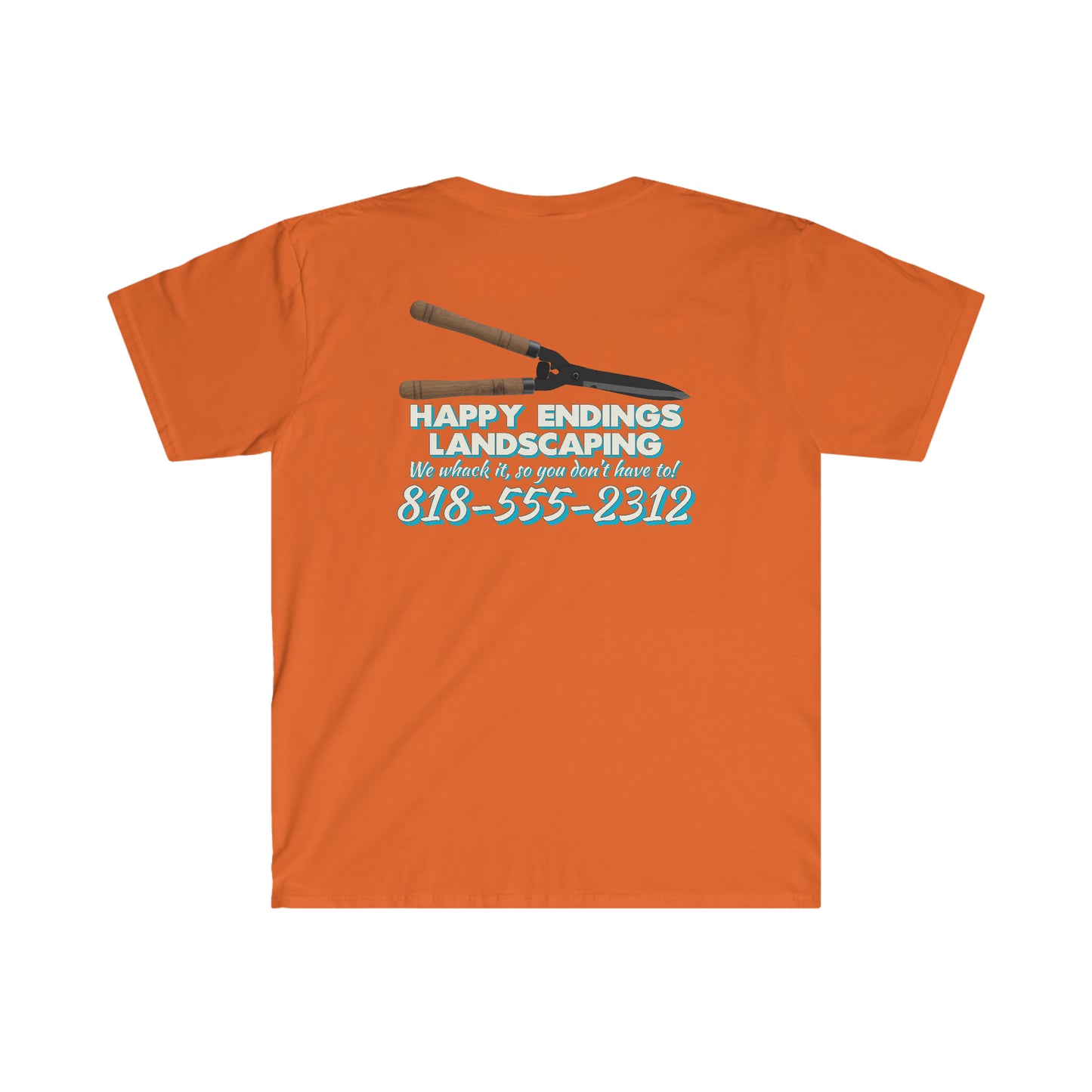 McConadilla Movie - Happy Endings Landscaping T-Shirt