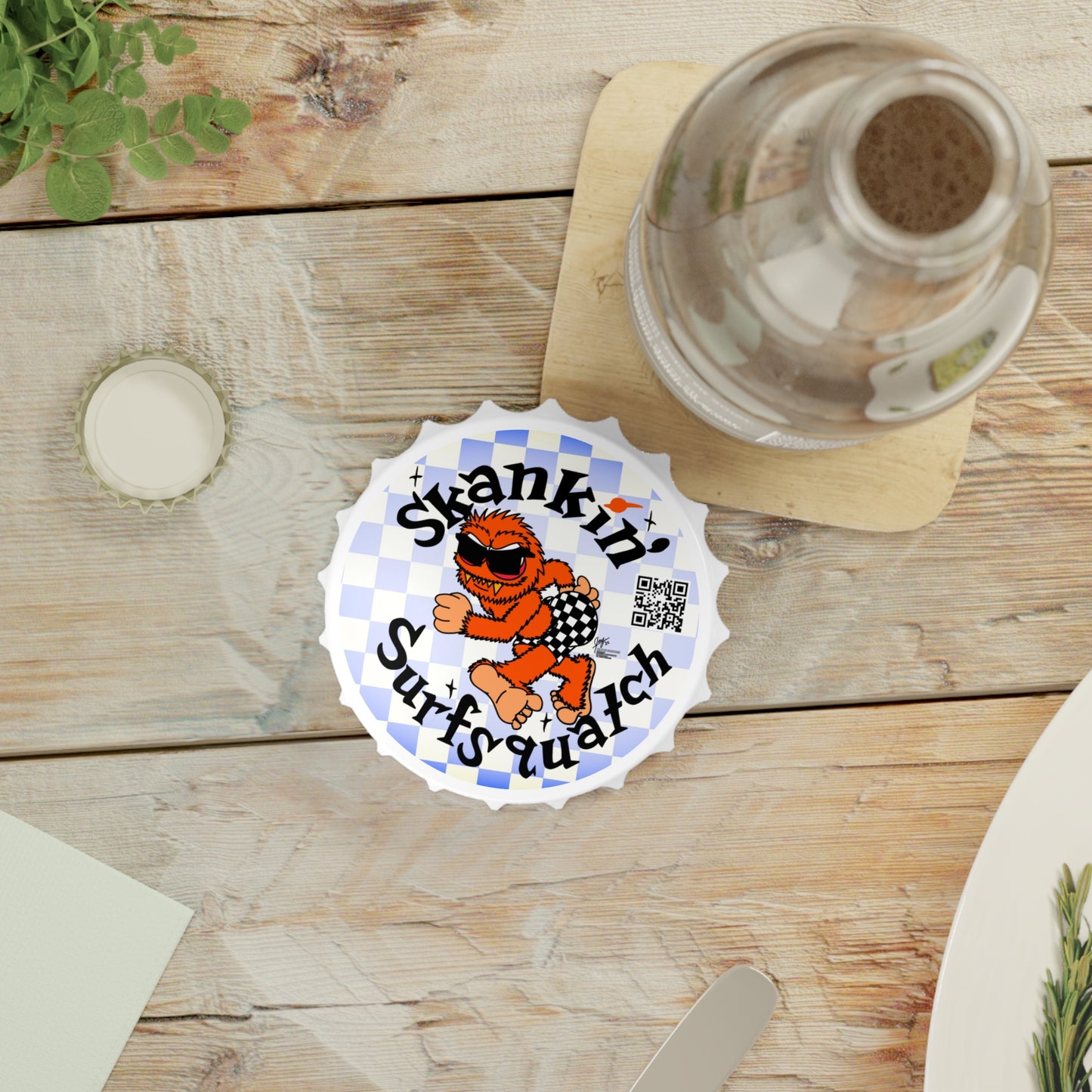 Kerby the Surfsquatch - Skankin' Surfsquatch - Bottle Opener