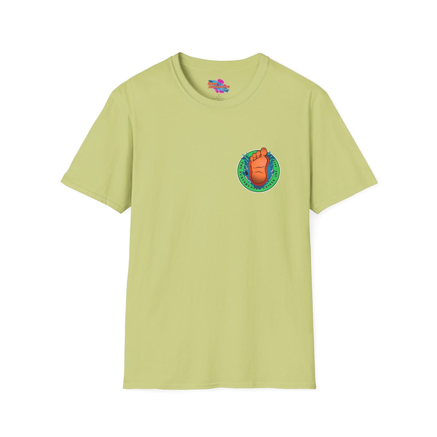 Kerby the Surfsquatch - Surfsquatch, Defined - Unisex Softstyle T-Shirt