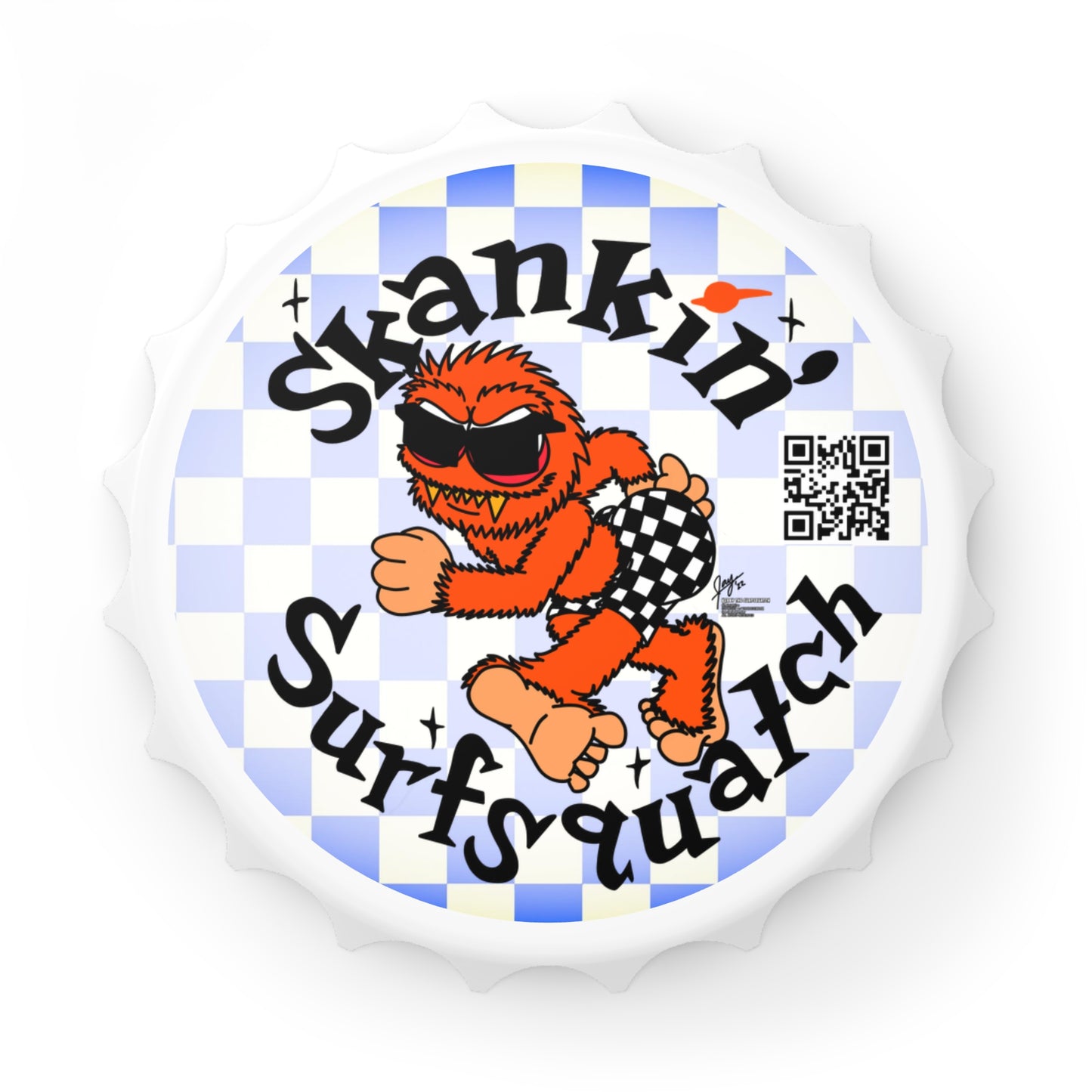 Kerby the Surfsquatch - Skankin' Surfsquatch - Bottle Opener