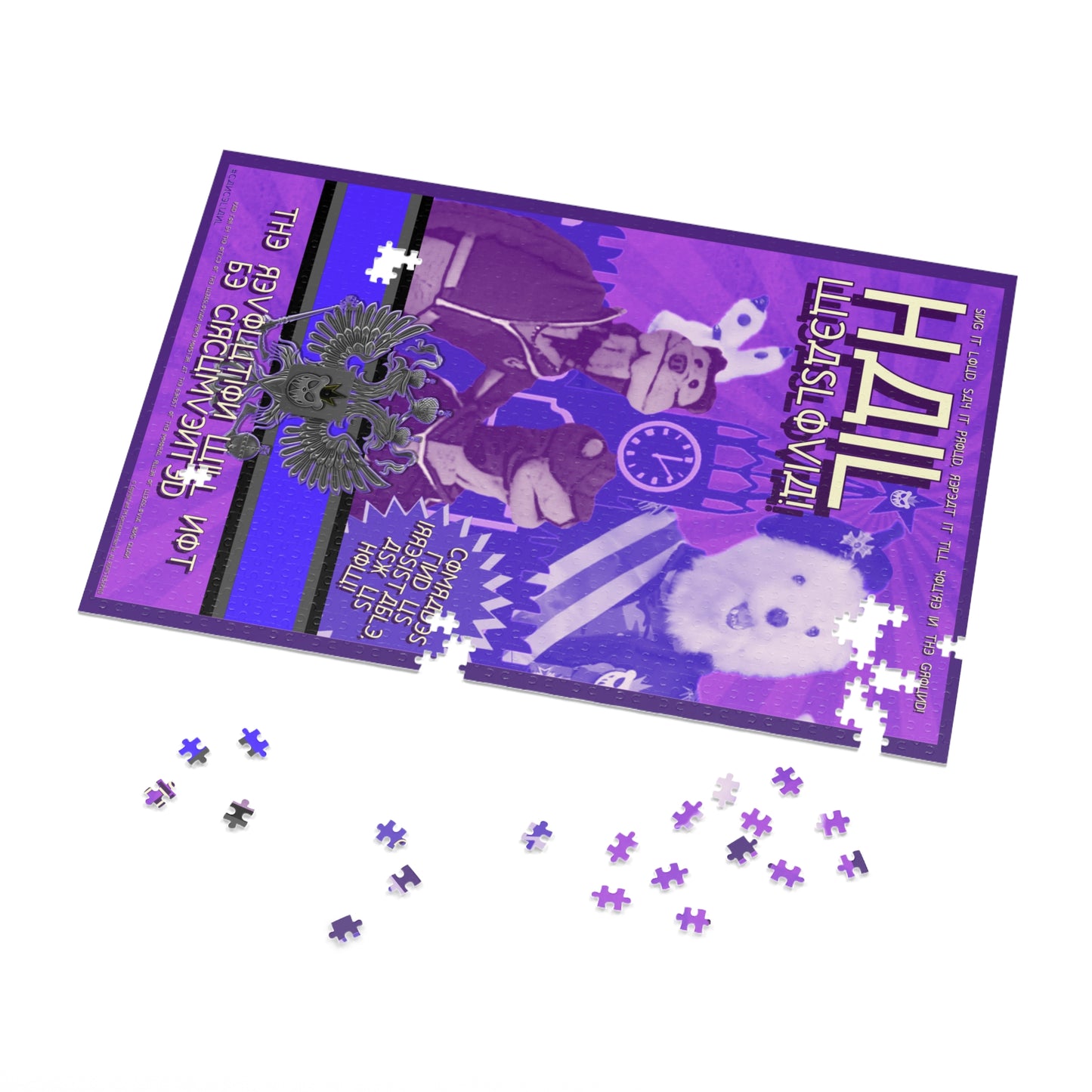 Weaslovian Propaganda Poster - Jigsaw Puzzle (1000-Piece)