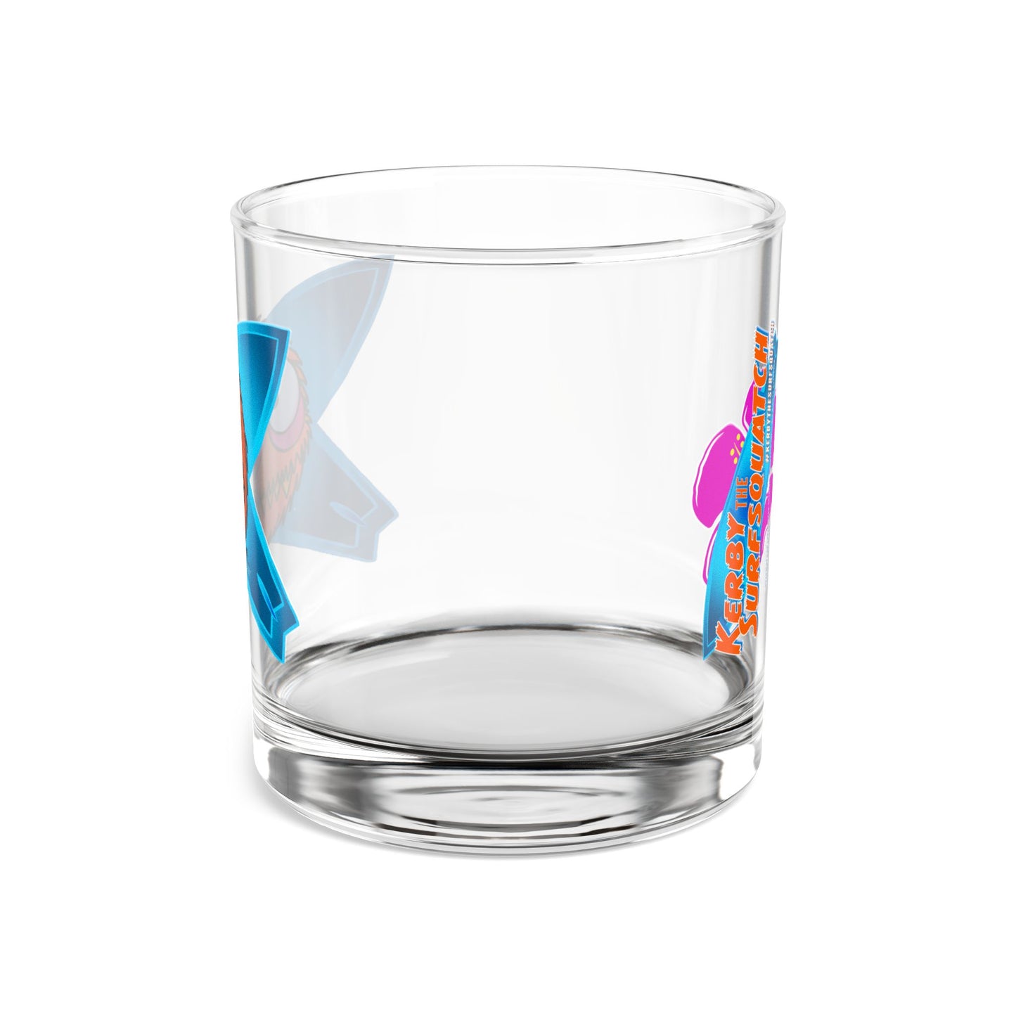 Kerby the Surfsquatch - Rocks Glass