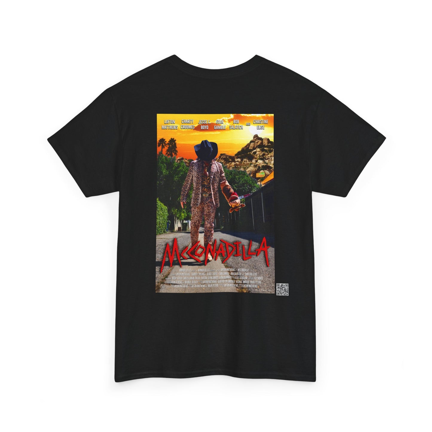 McConadilla Movie - Logo and Poster - Unisex Heavy Cotton Tee