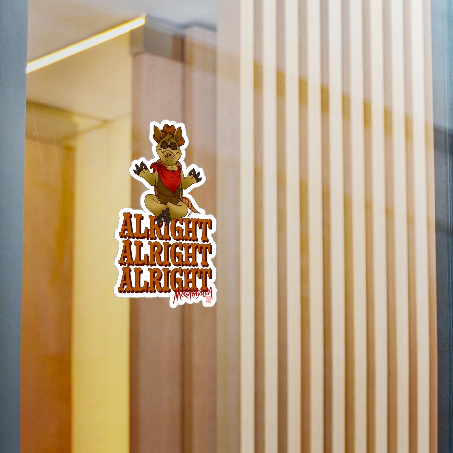 McConadilla - Alright, Alright, Alright - Large Vinyl Decals