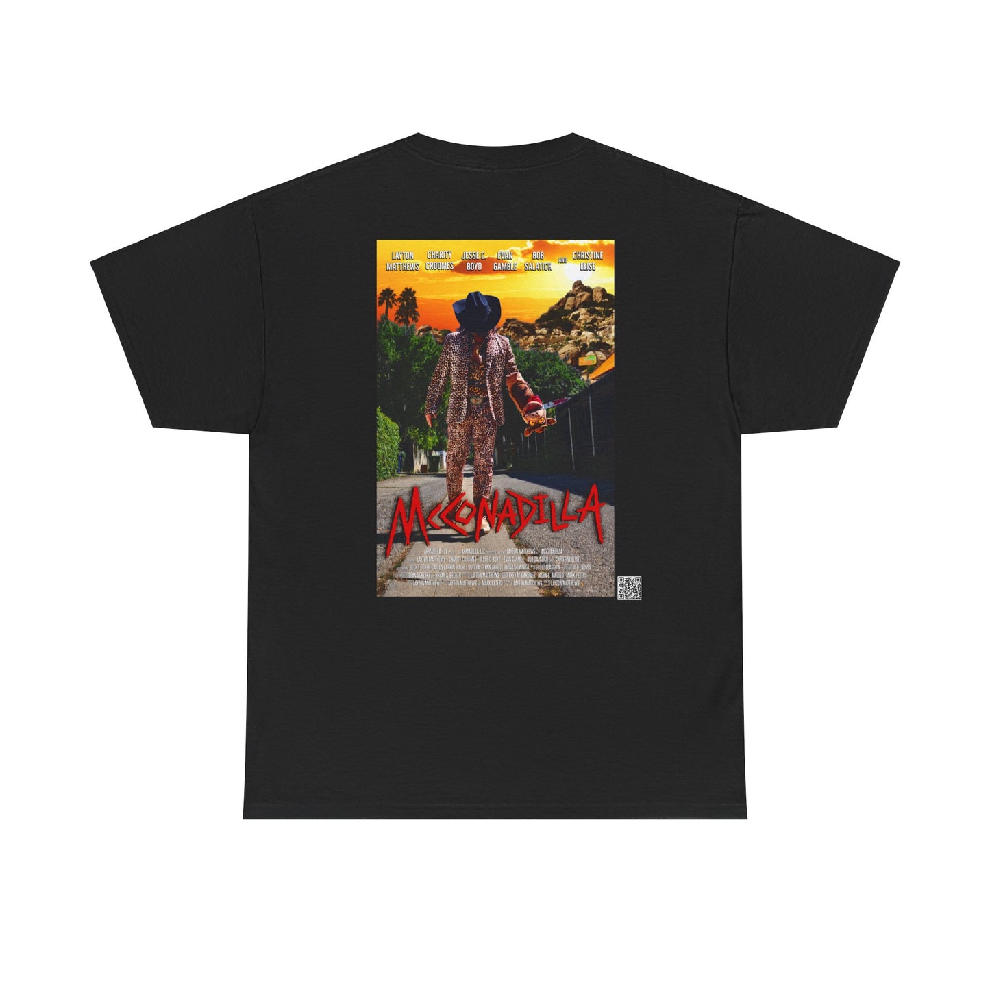 McConadilla Movie - Logo and Poster - Unisex Heavy Cotton Tee