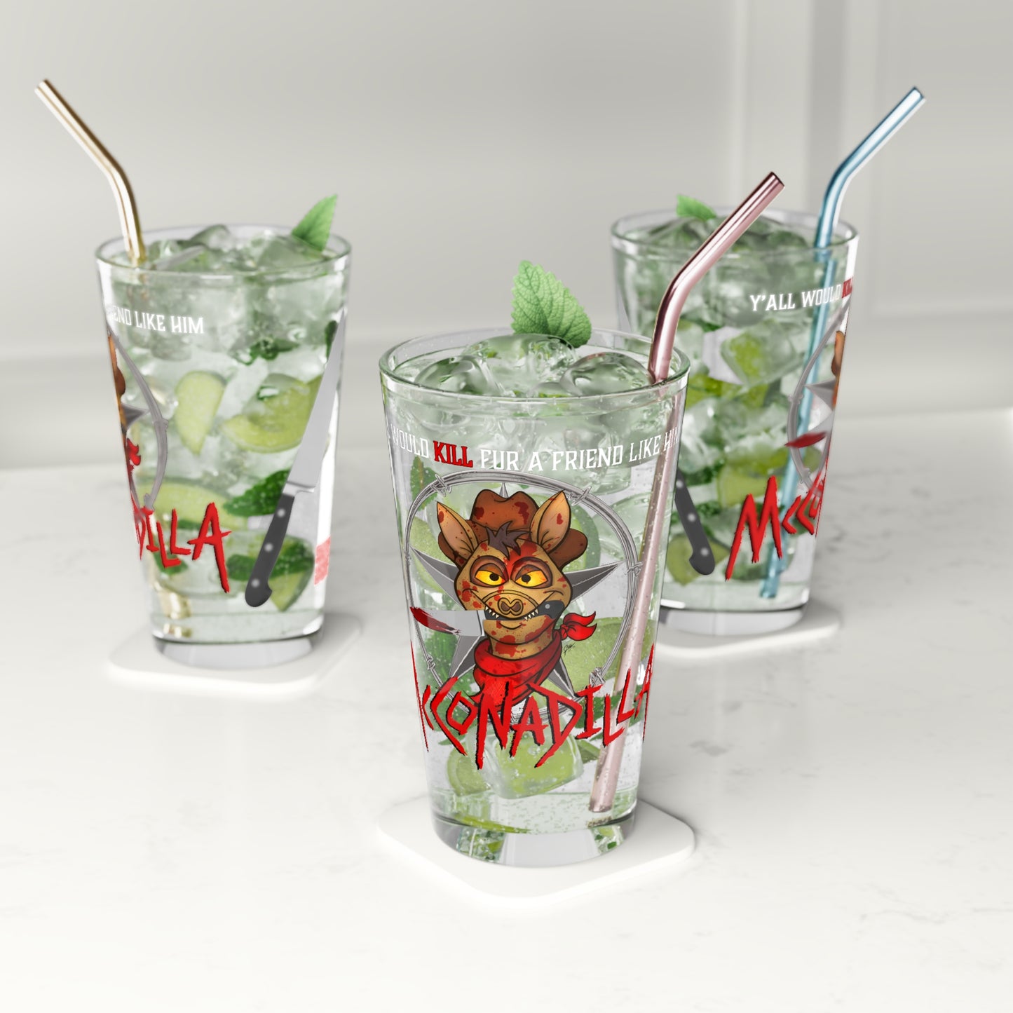 McConadilla Movie - Pint Glass, 16oz