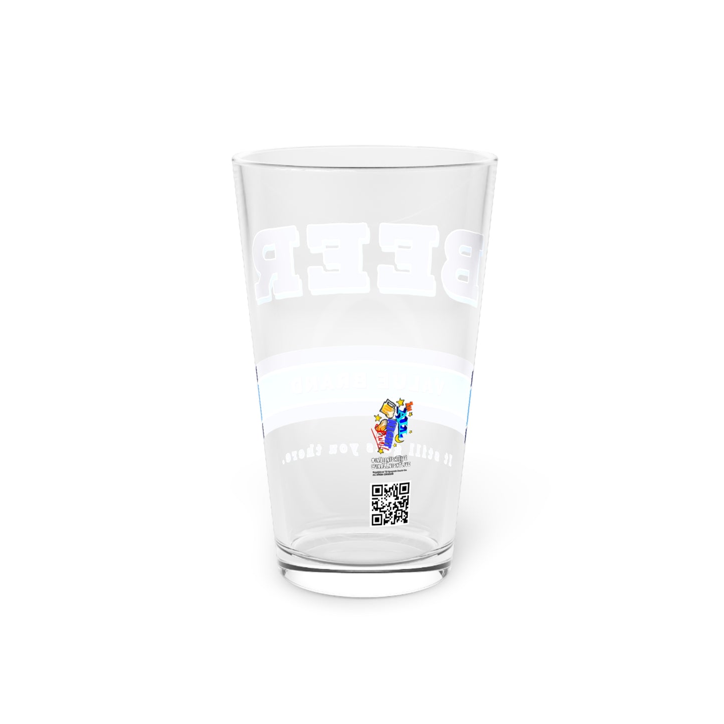 Value Brand Beer - Pint Glass, 16oz