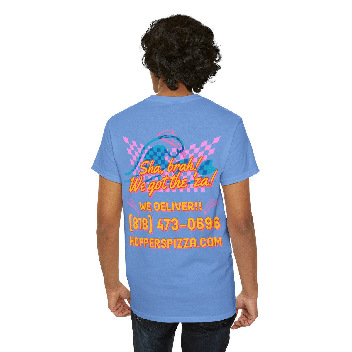 Hopper's Pizza - Delivery Logo - Unisex T-Shirt