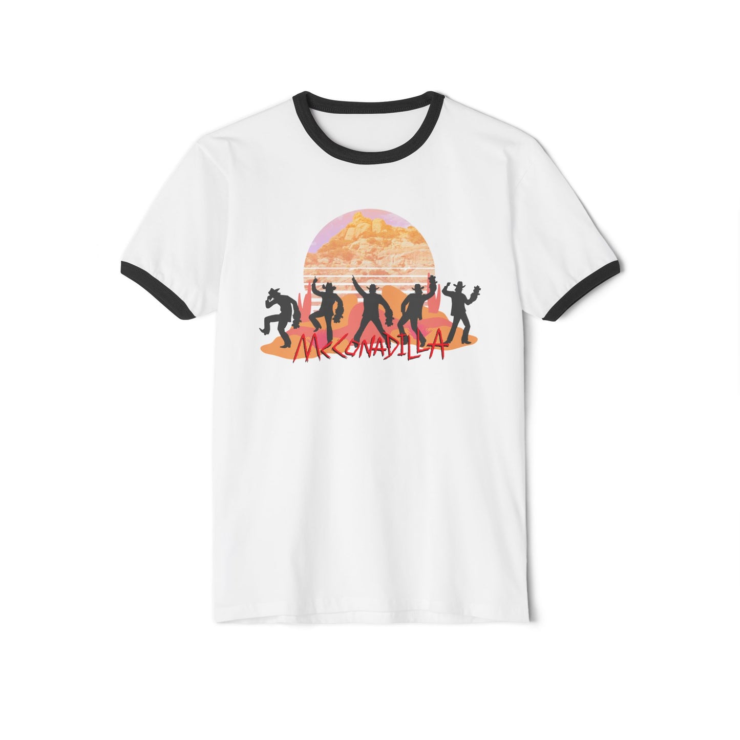 McConnadilla - Dancin' Meatbag - Unisex Cotton Ringer T-Shirt