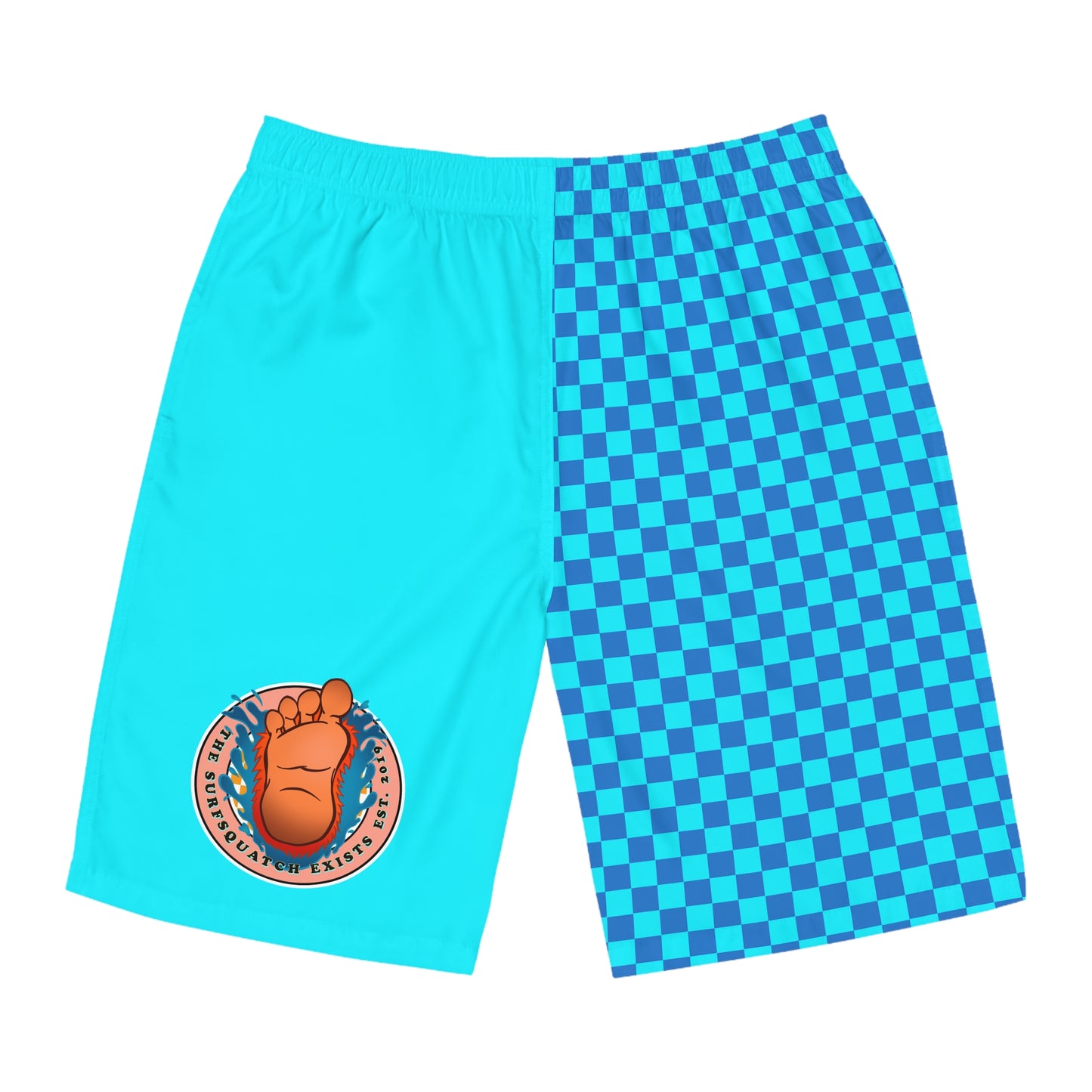 Kerby the Surfsquatch - The Surfsquatch Exists - Men's Board Shorts