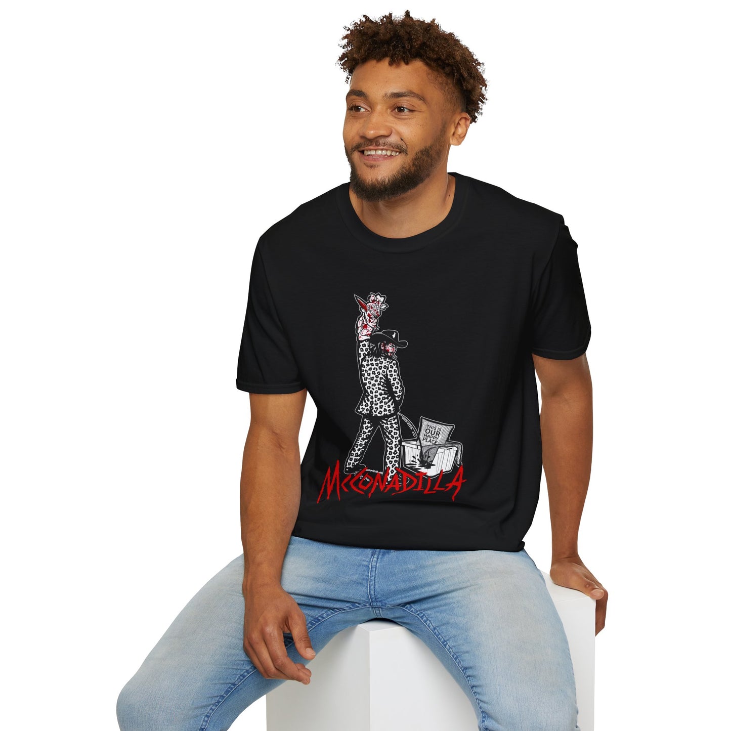 McConadilla - Our HapPEE Place - Unisex Softstyle T-Shirt