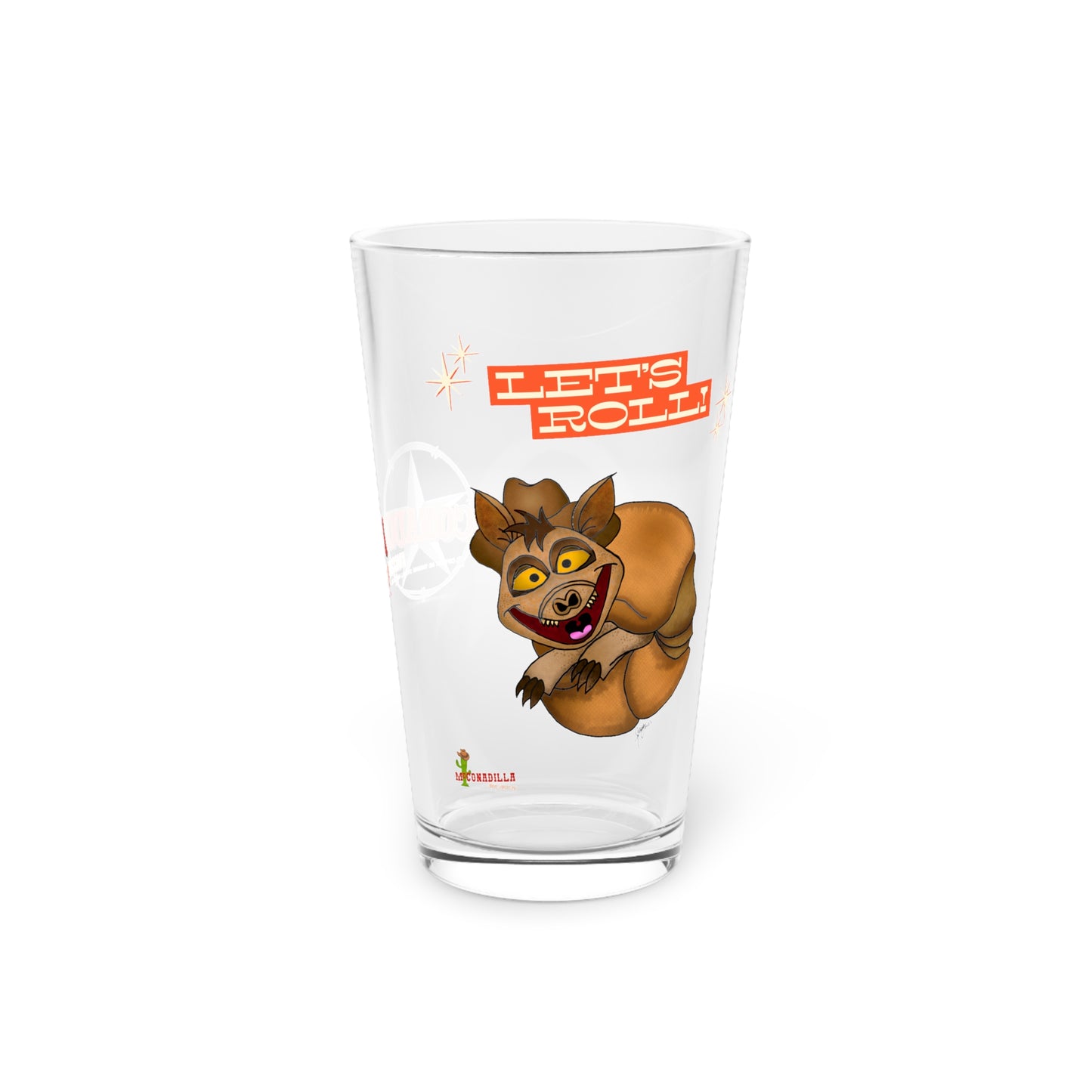 McConadilla - Let's Roll! - Pint Glass