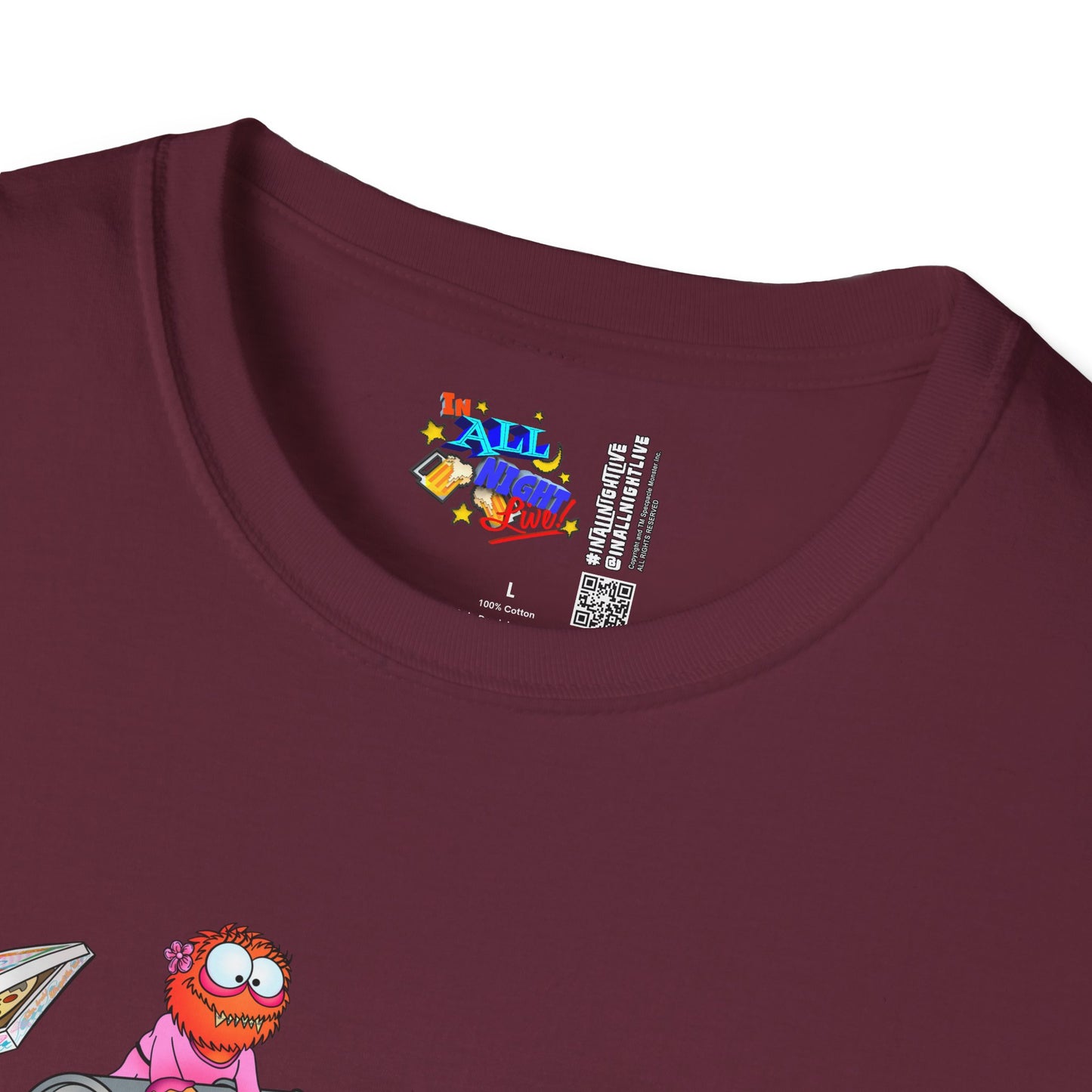 In All Night, Live! - 5th Anniversary "West Hills or Bust" - Unisex Heavy Cotton Tee