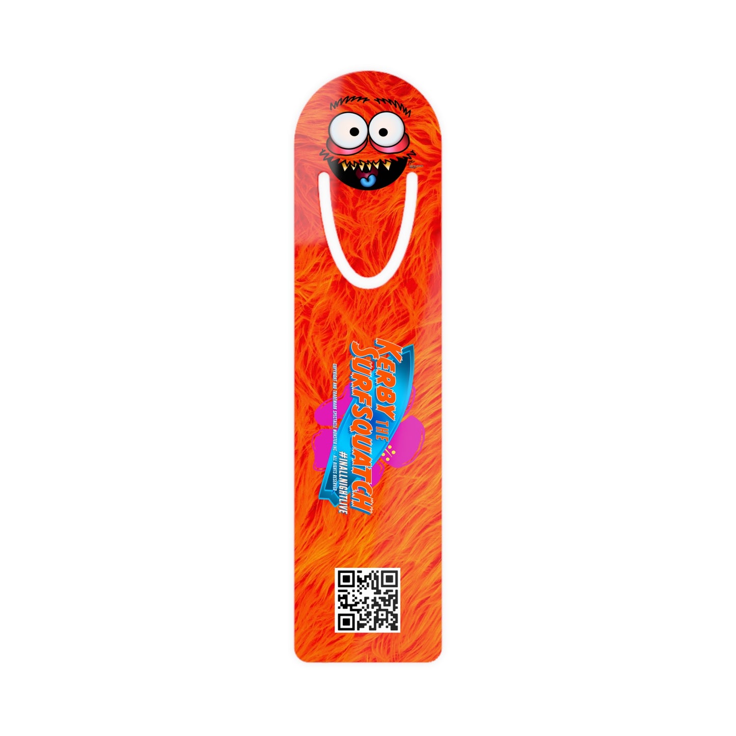 Kerby the Surfsquatch - Metal Bookmark