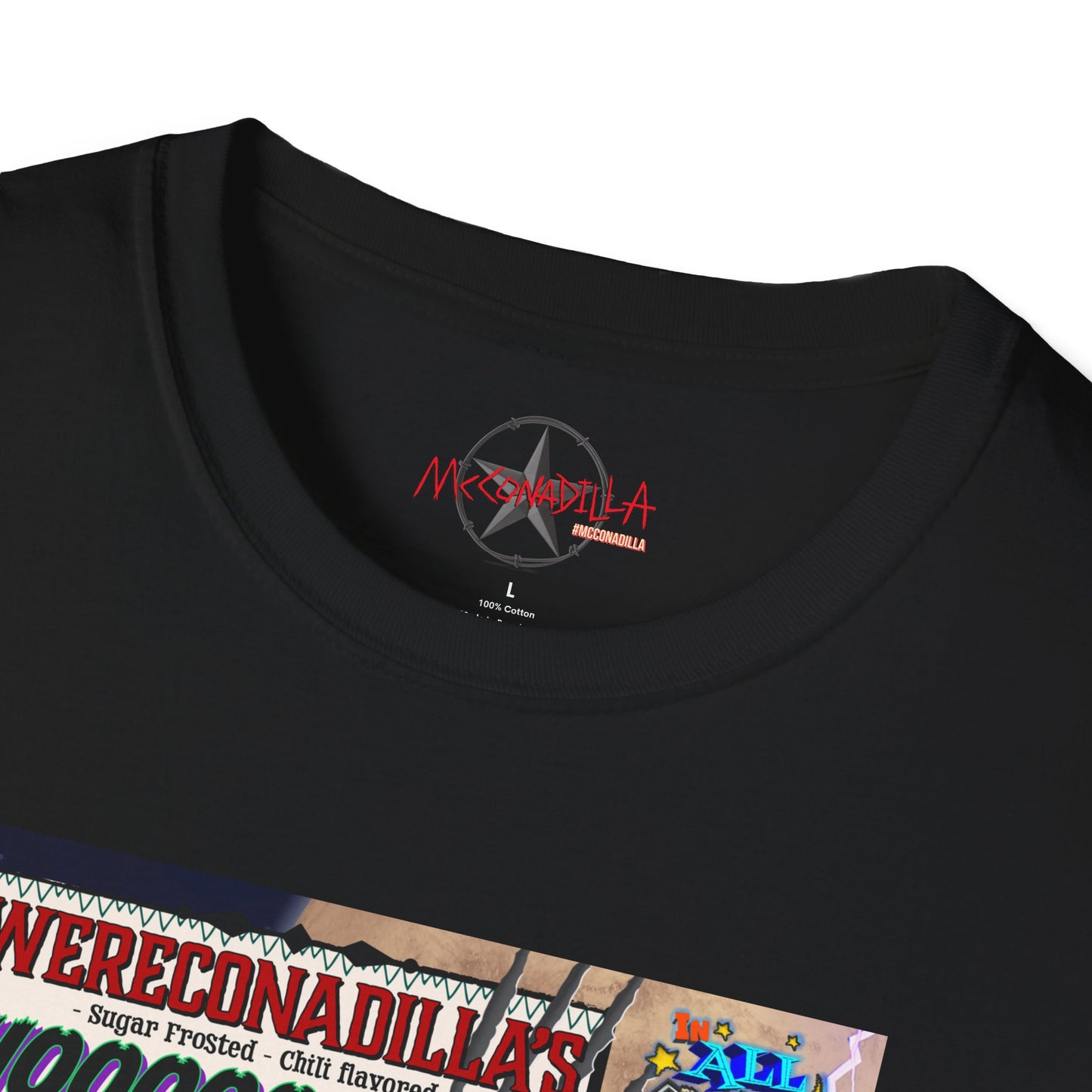 McConadilla - WereConadilla's Sugar Frosted Howly OOOOOOHs - Unisex Heavy Cotton Tee