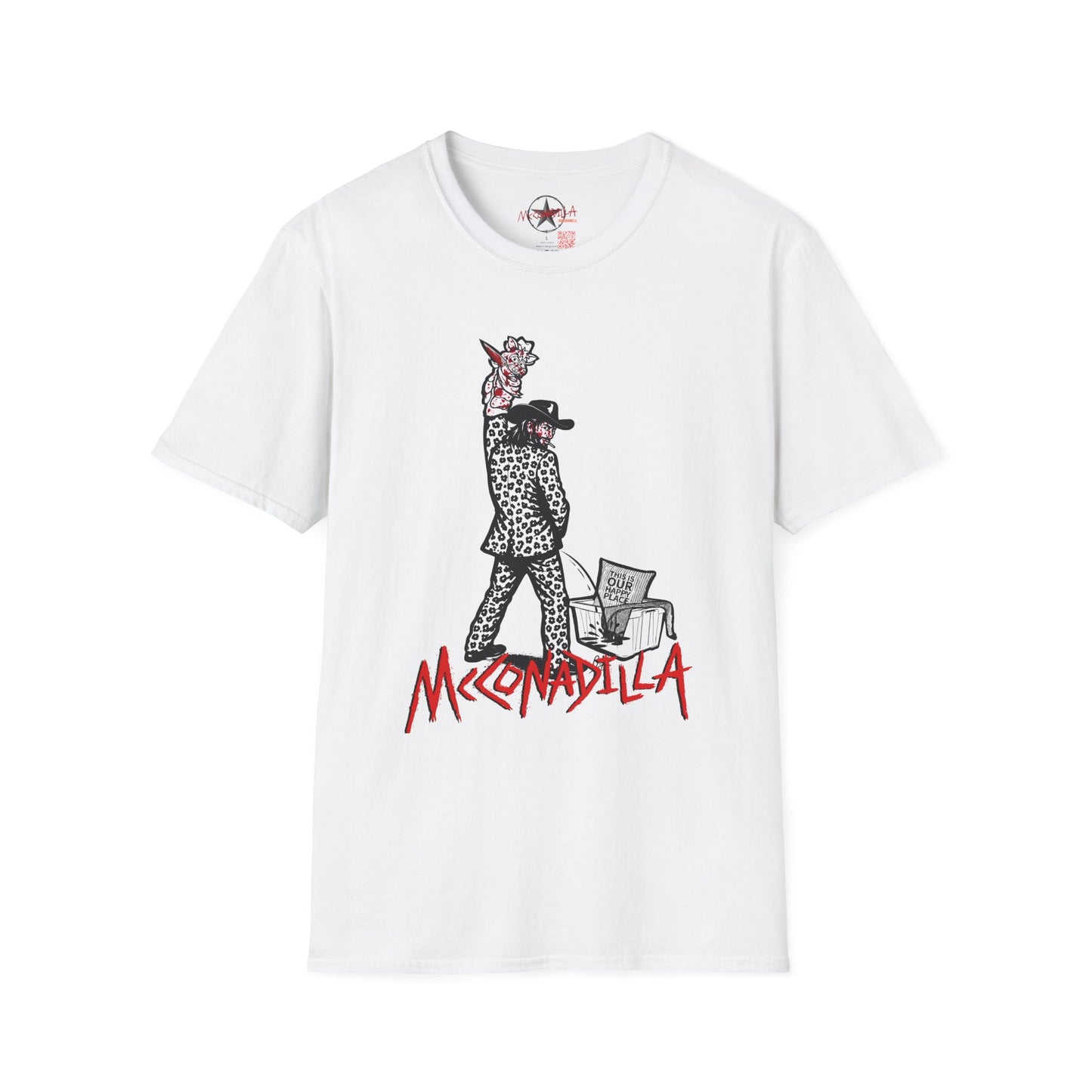 McConadilla - Our HapPEE Place - Unisex Softstyle T-Shirt