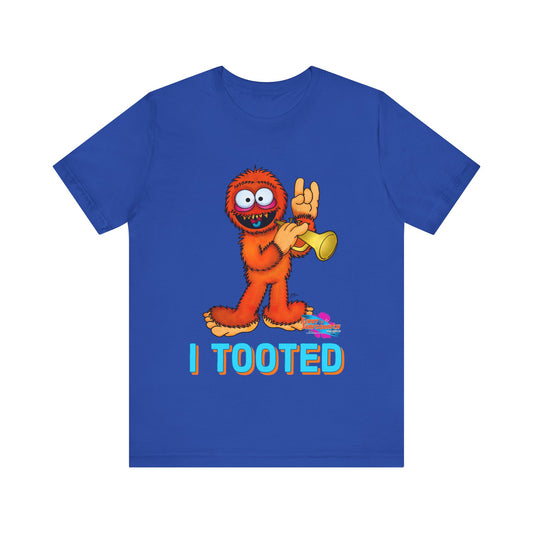 In All Night, Live! - Kerby the Surfsquatch - I Tooted - Unisex Tee