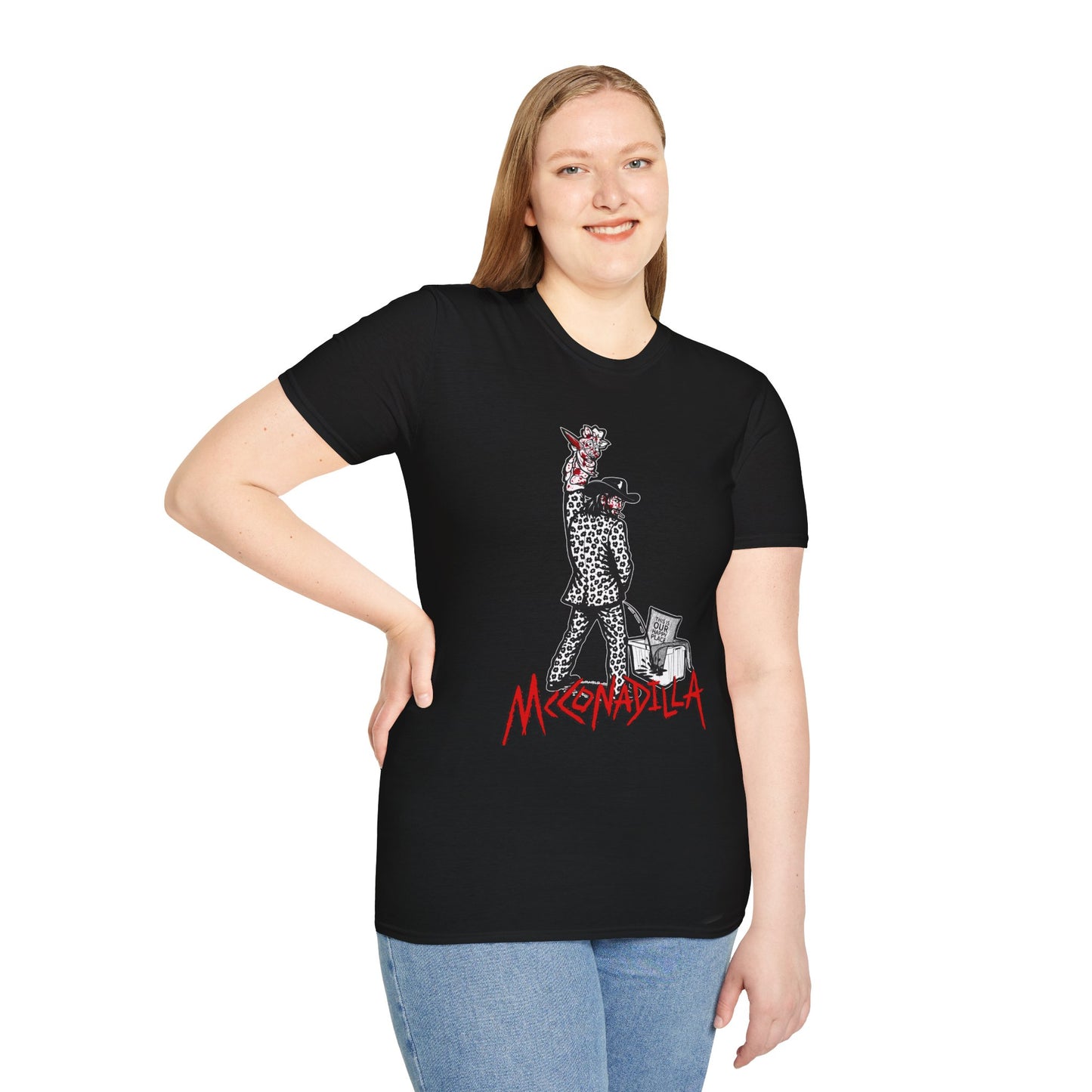 McConadilla - Our HapPEE Place - Unisex Softstyle T-Shirt