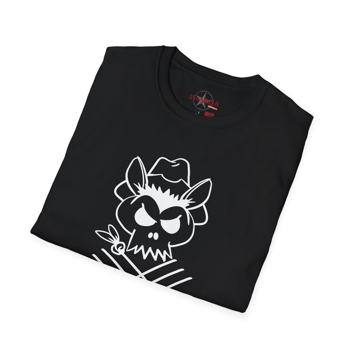 McConadilla - Dilla Skull Tag - Unisex Softstyle T-Shirt