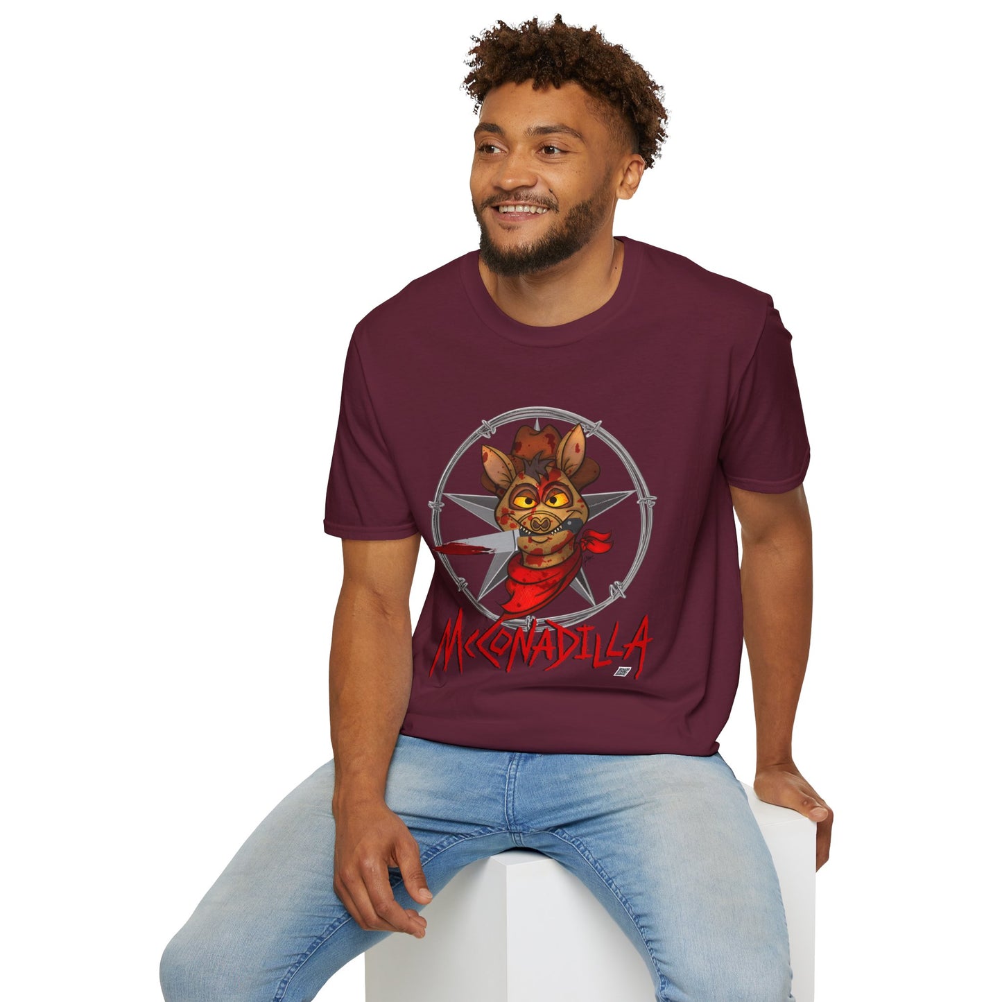 McConadilla Movie - Tin Star Terror - Unisex Heavy Cotton Tee