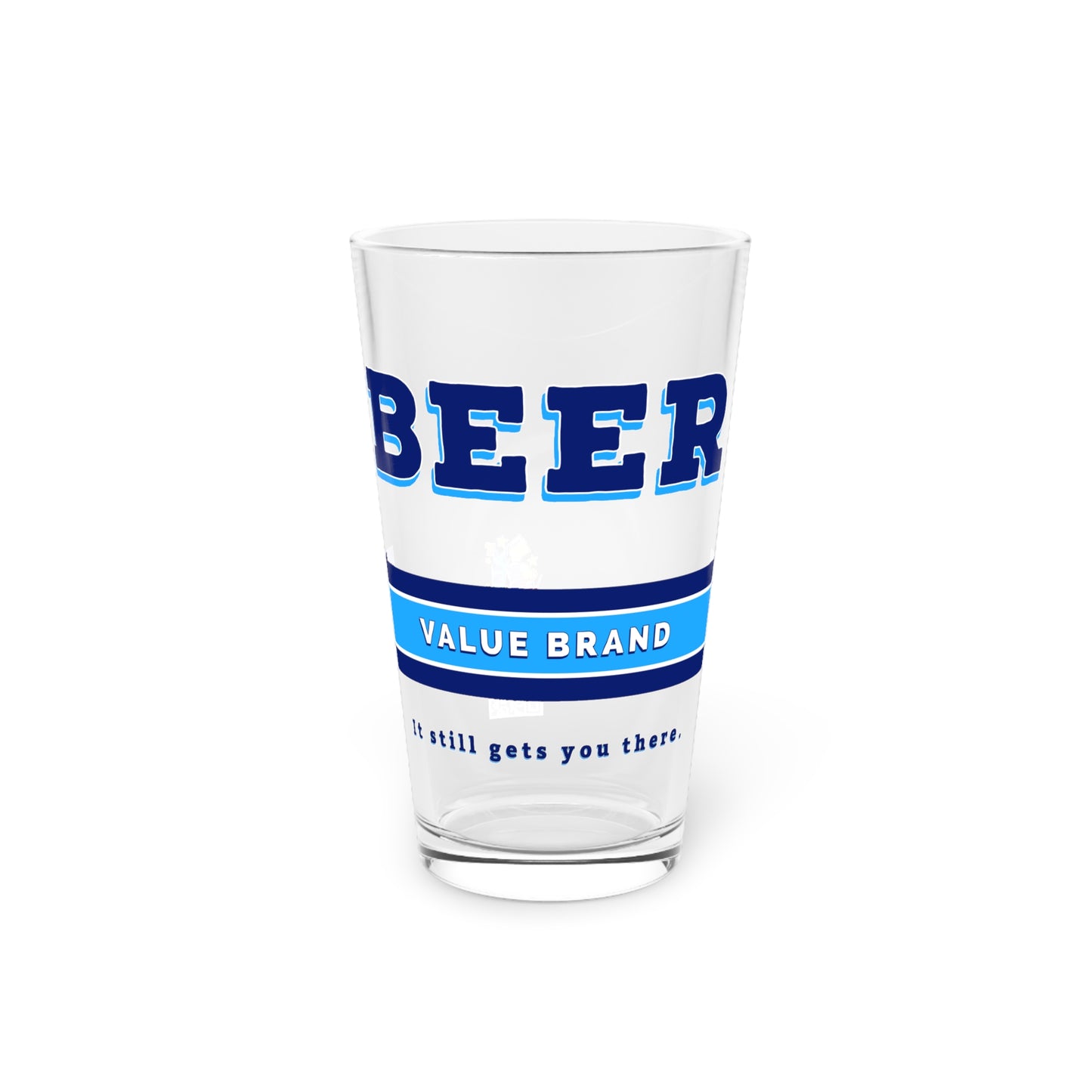Value Brand Beer - Pint Glass, 16oz