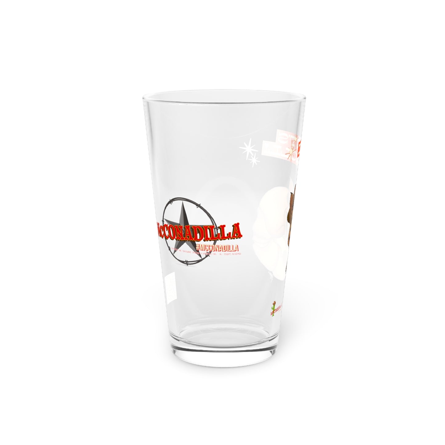McConadilla - Let's Roll! - Pint Glass