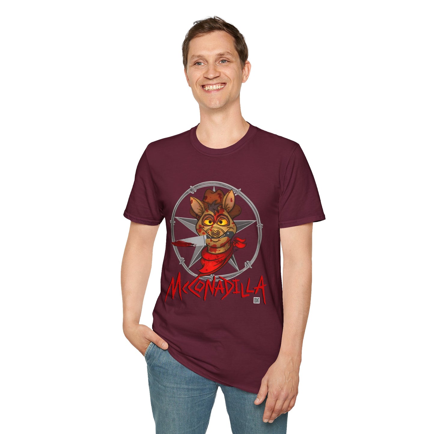 McConadilla Movie - Tin Star Terror - Unisex Heavy Cotton Tee