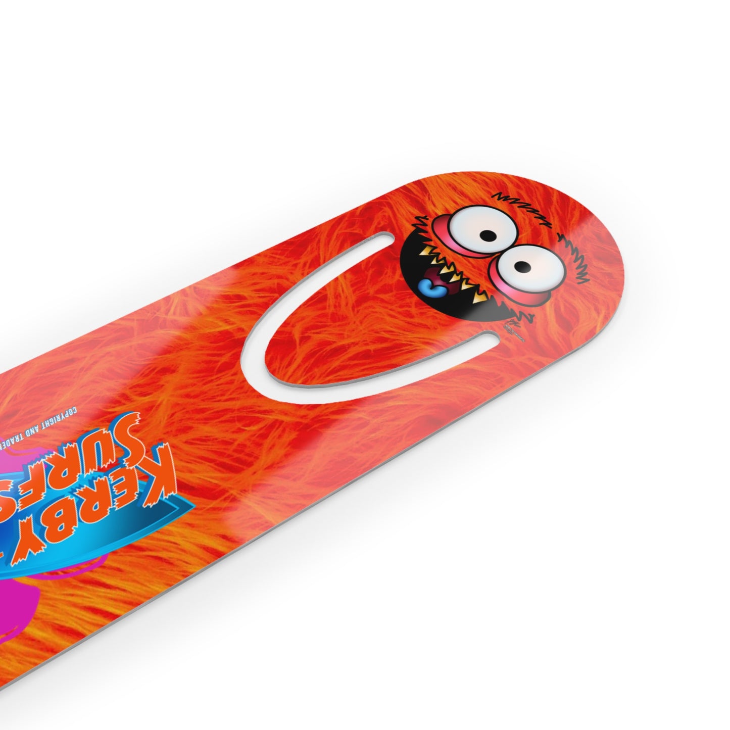 Kerby the Surfsquatch - Metal Bookmark