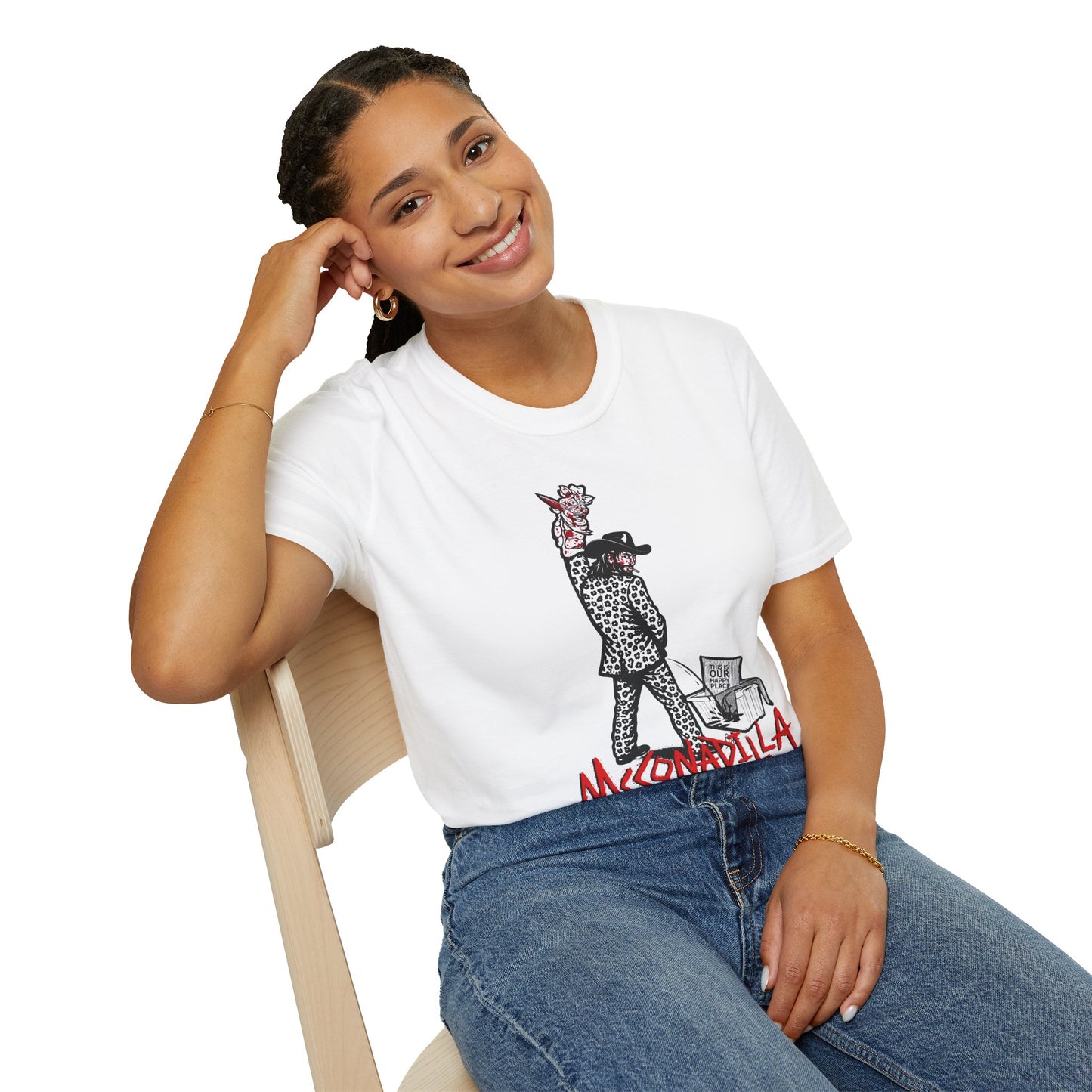 McConadilla - Our HapPEE Place - Unisex Softstyle T-Shirt