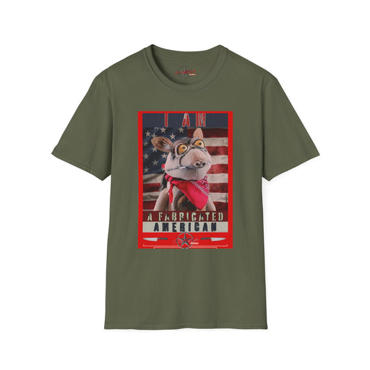 McConadilla - I Am a Fabricated American - Unisex Heavy Cotton Tee