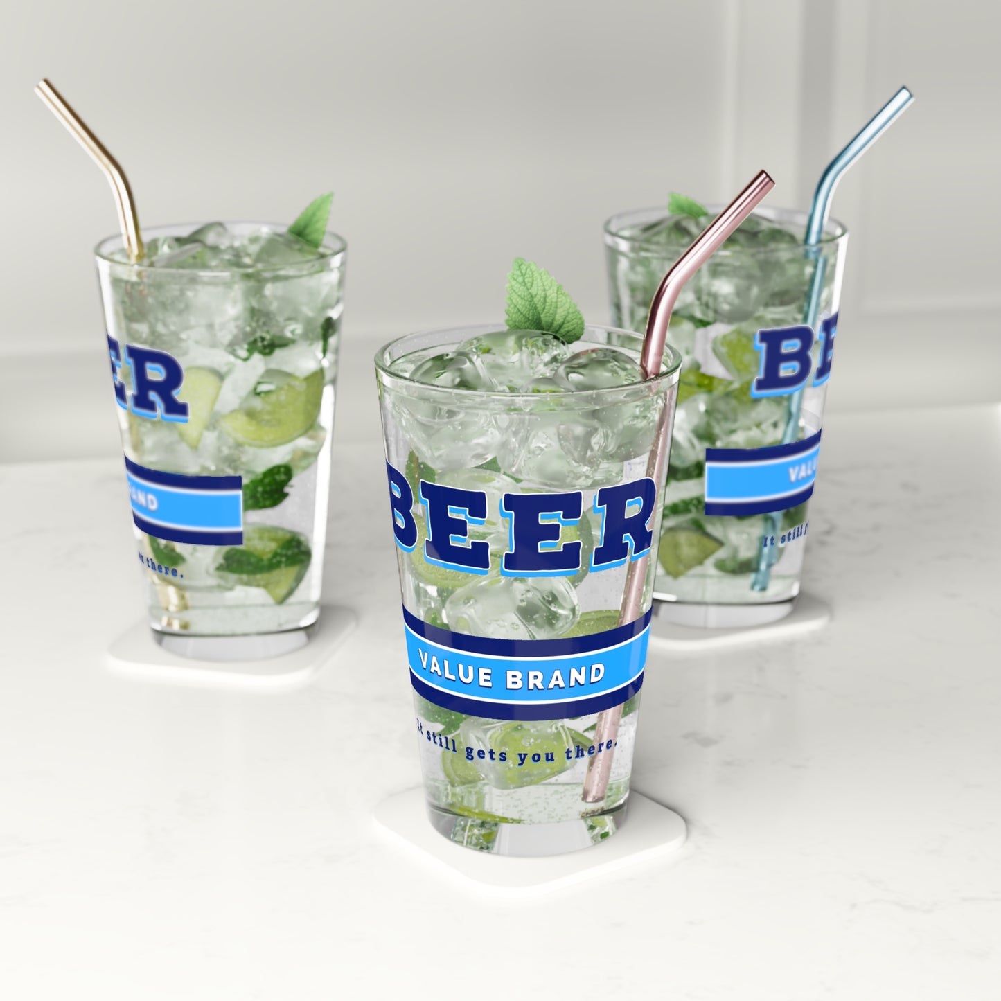 Value Brand Beer - Pint Glass, 16oz