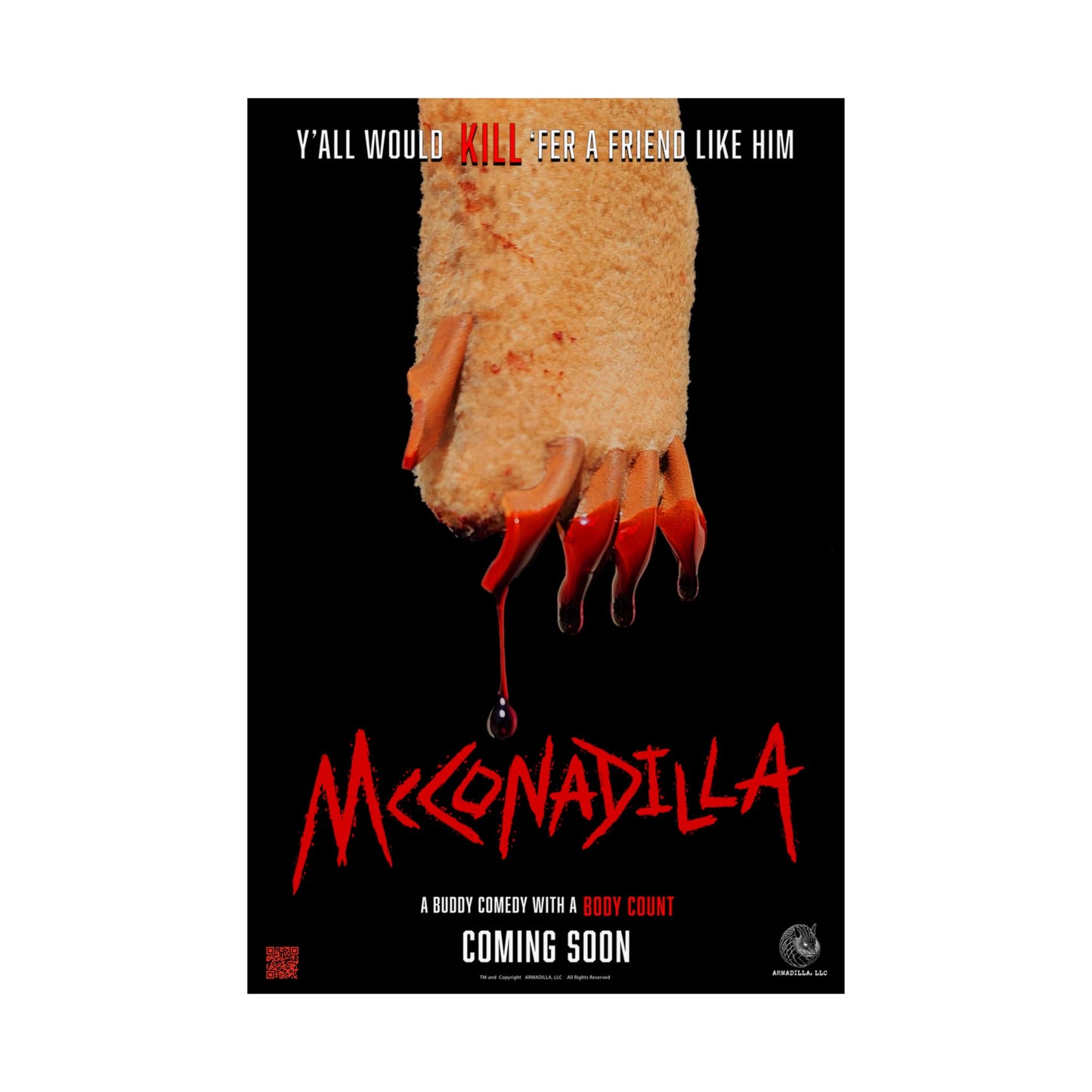 McConadilla Movie - Claw Teaser Poster