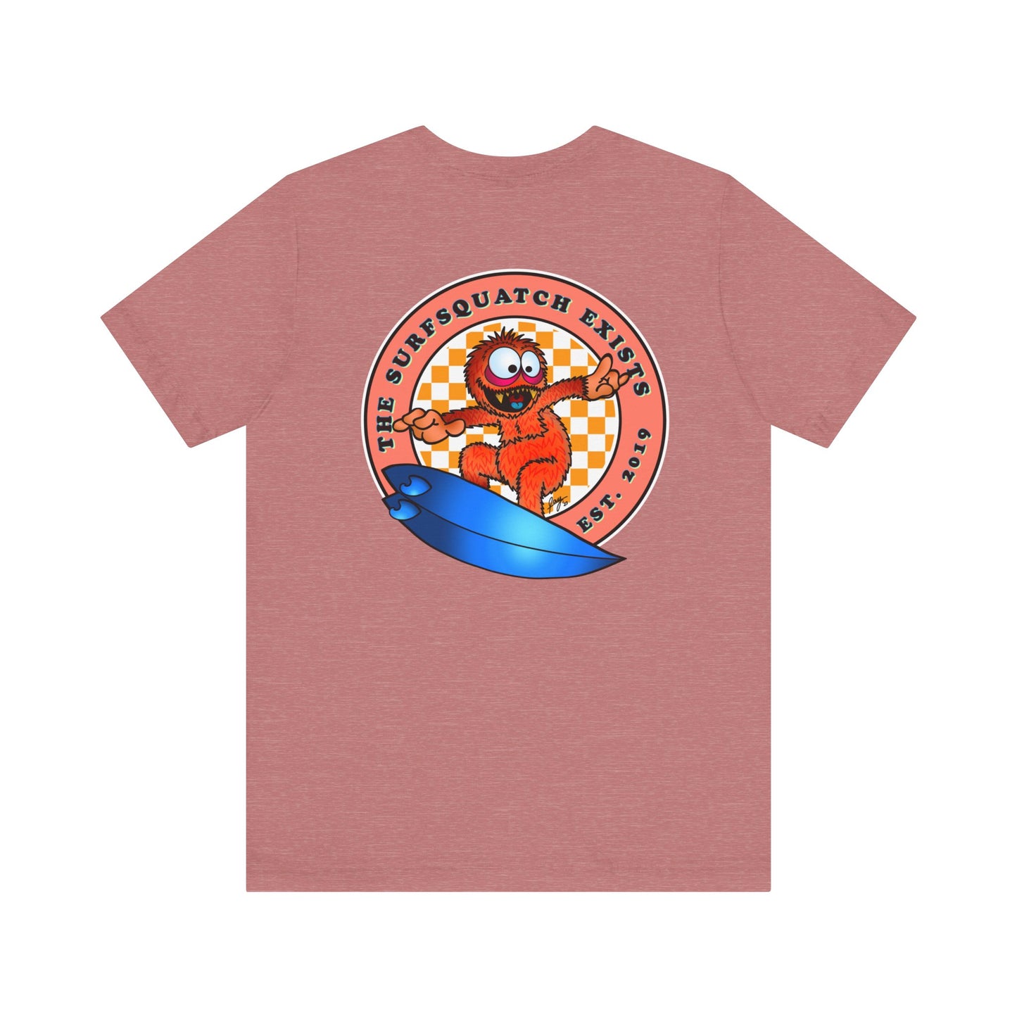 Kerby the Surfsquatch - The Surfsquatch Exists - T-Shirt