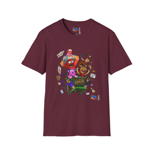 In All Night, Live! - 5th Anniversary "West Hills or Bust" - Unisex Heavy Cotton Tee