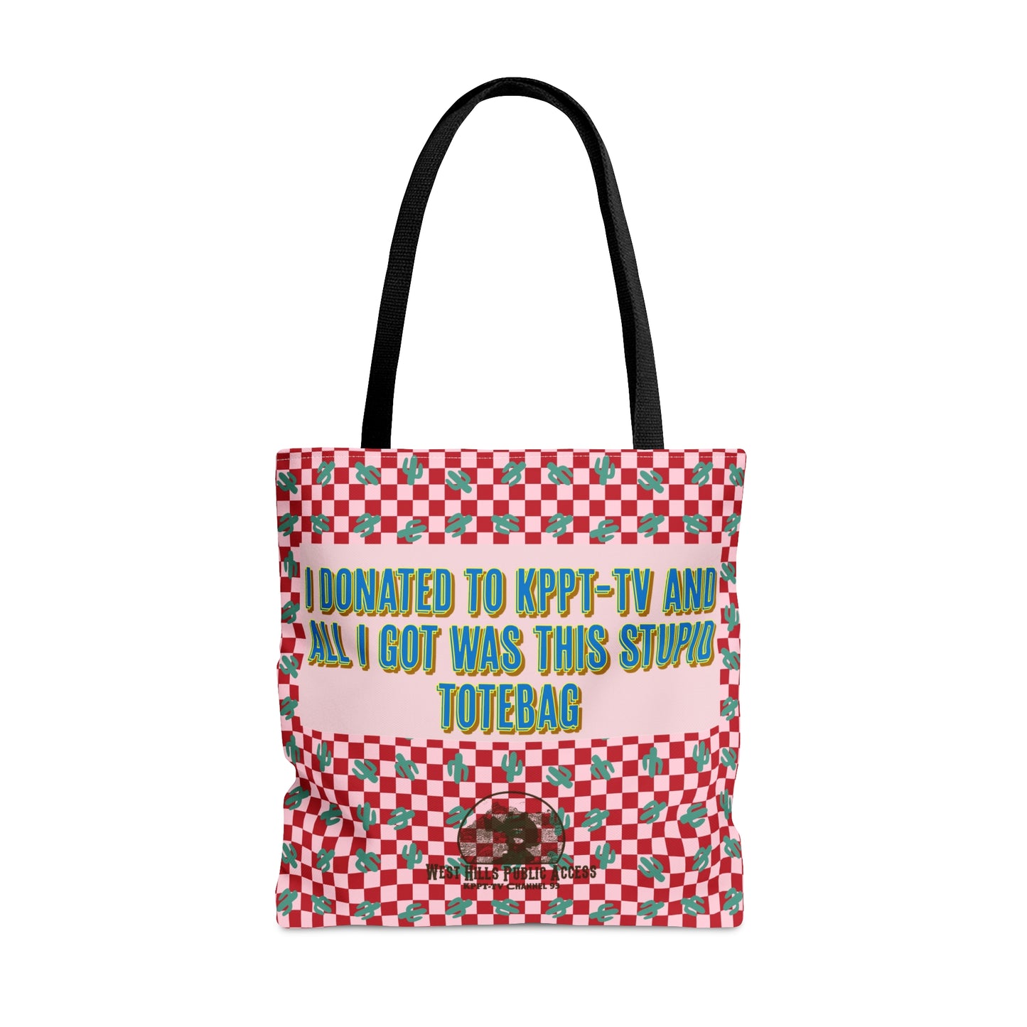 KPPT-TV- West Hills Public Access Ch. 93 - Donation Tote Bag