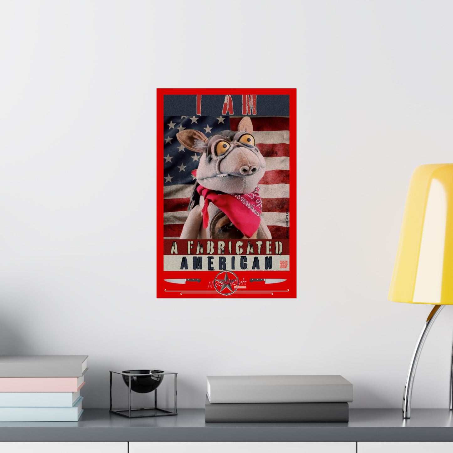 McConadilla - I Am a Fabricated American - Poster