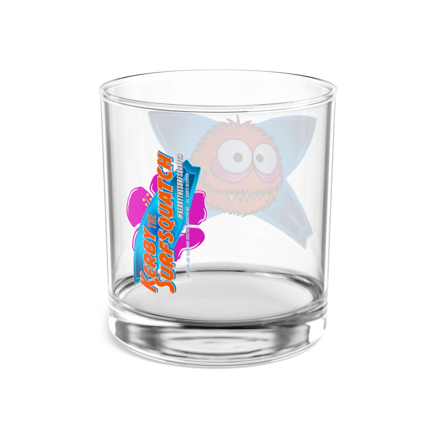 Kerby the Surfsquatch - Rocks Glass