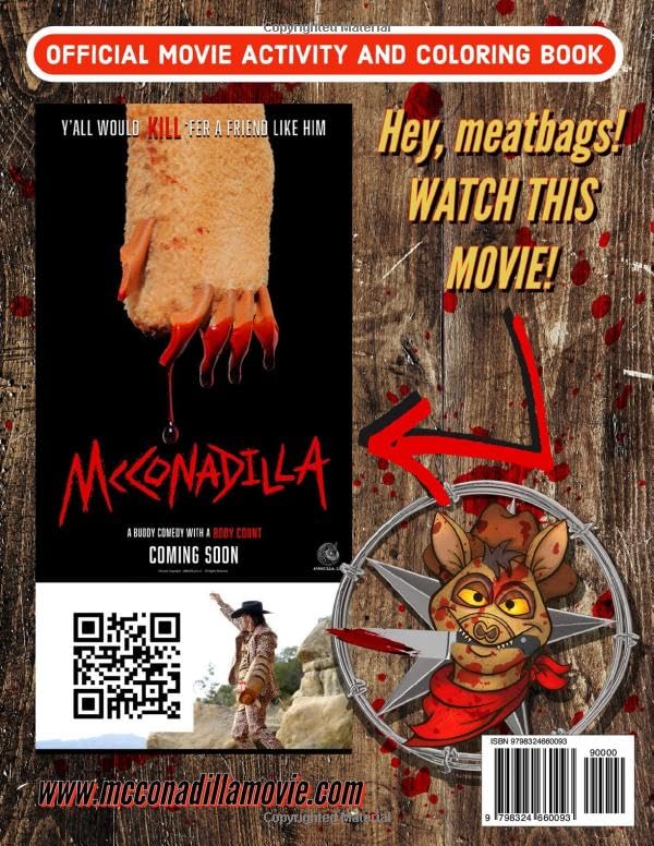 McConadilla - Official Movie Activity and Coloring Book
