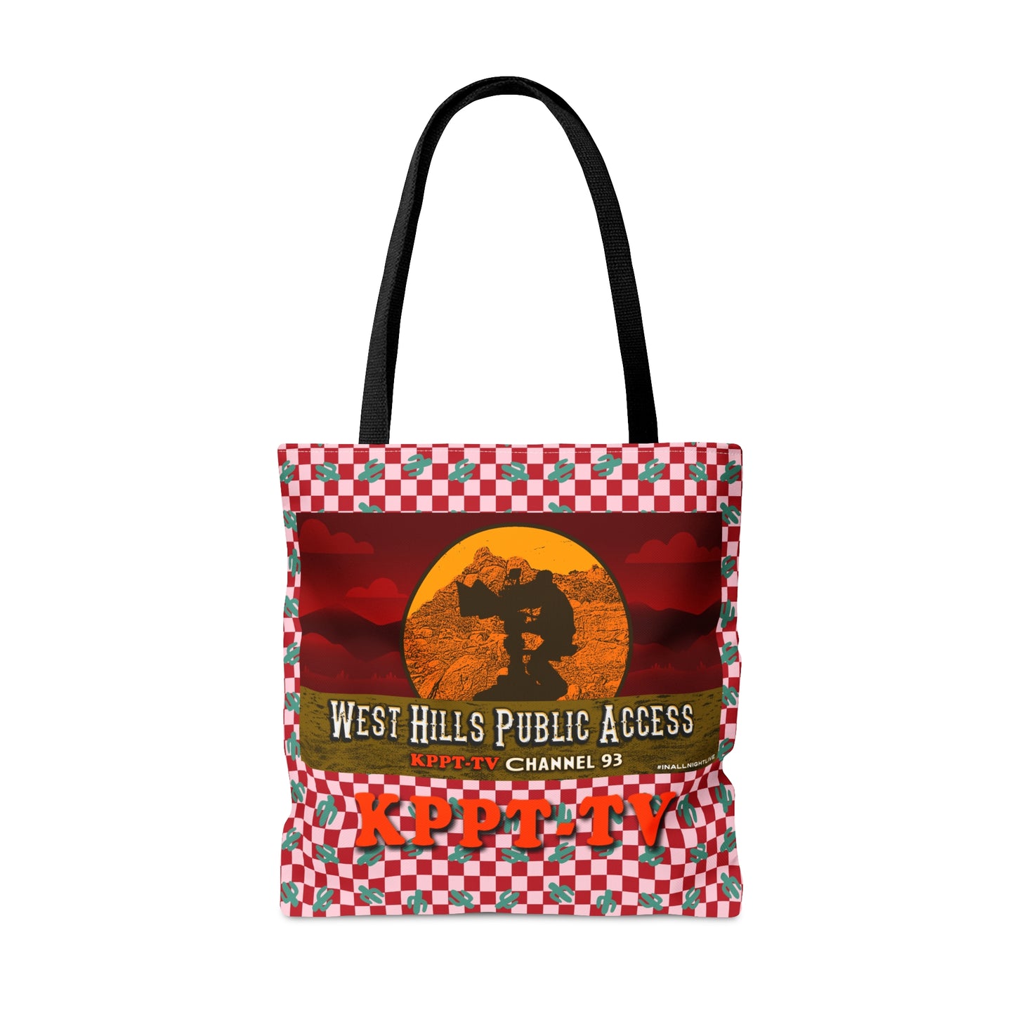 KPPT-TV- West Hills Public Access Ch. 93 - Donation Tote Bag