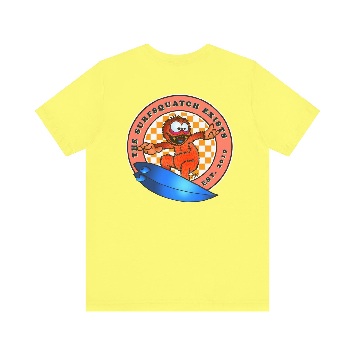 Kerby the Surfsquatch - The Surfsquatch Exists - T-Shirt