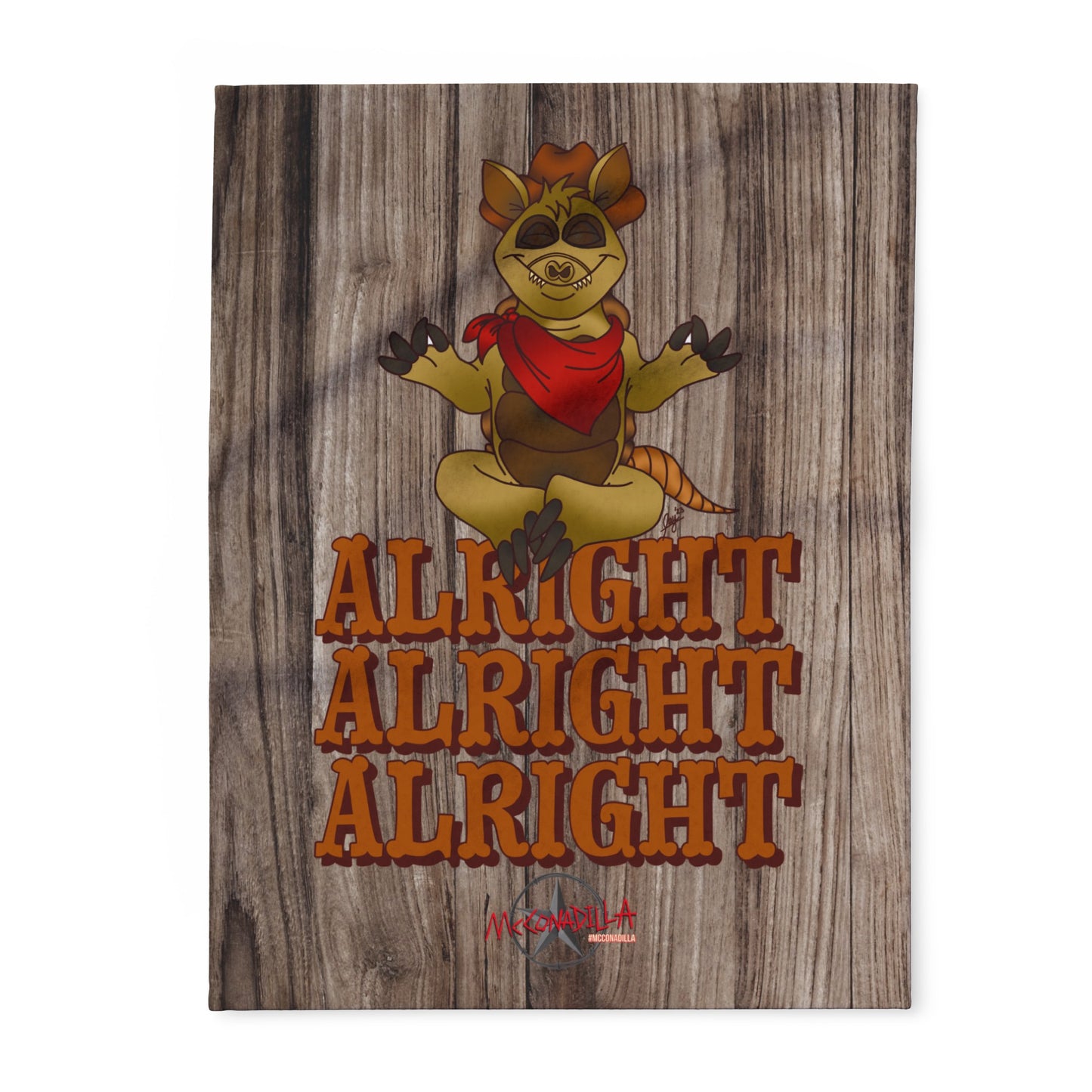 McConadilla - Alright, Alright, Alright - Arctic Fleece Blanket