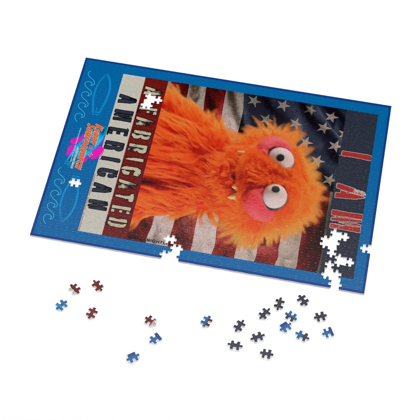 Kerby the Surfsquatch - I Am a Fabricated American - Jigsaw Puzzle (1000-Piece)