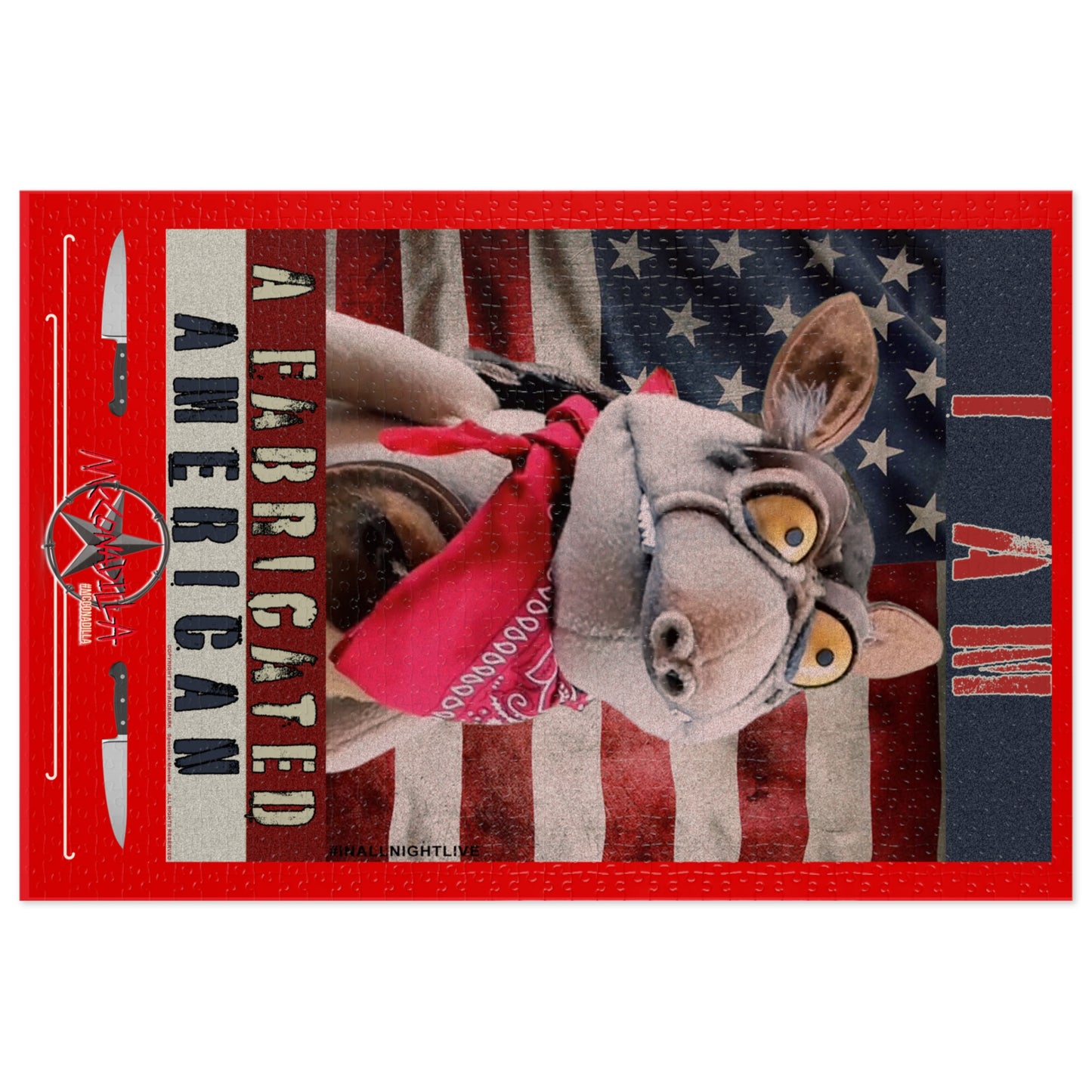 McConadilla - I Am a Fabricated American - Jigsaw Puzzle (1000-Piece)