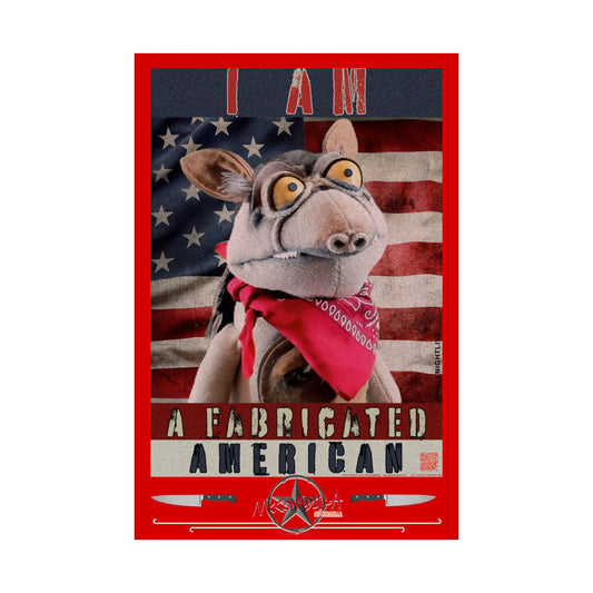 McConadilla - I Am a Fabricated American - Poster