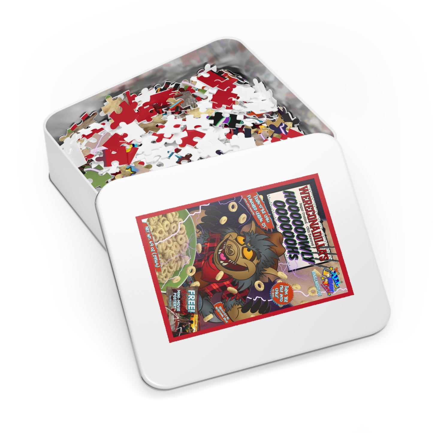2024 Halloween - WereConadilla's Sugar Frosted Howly OOOOOOHs - Jigsaw Puzzle (1000-Piece)