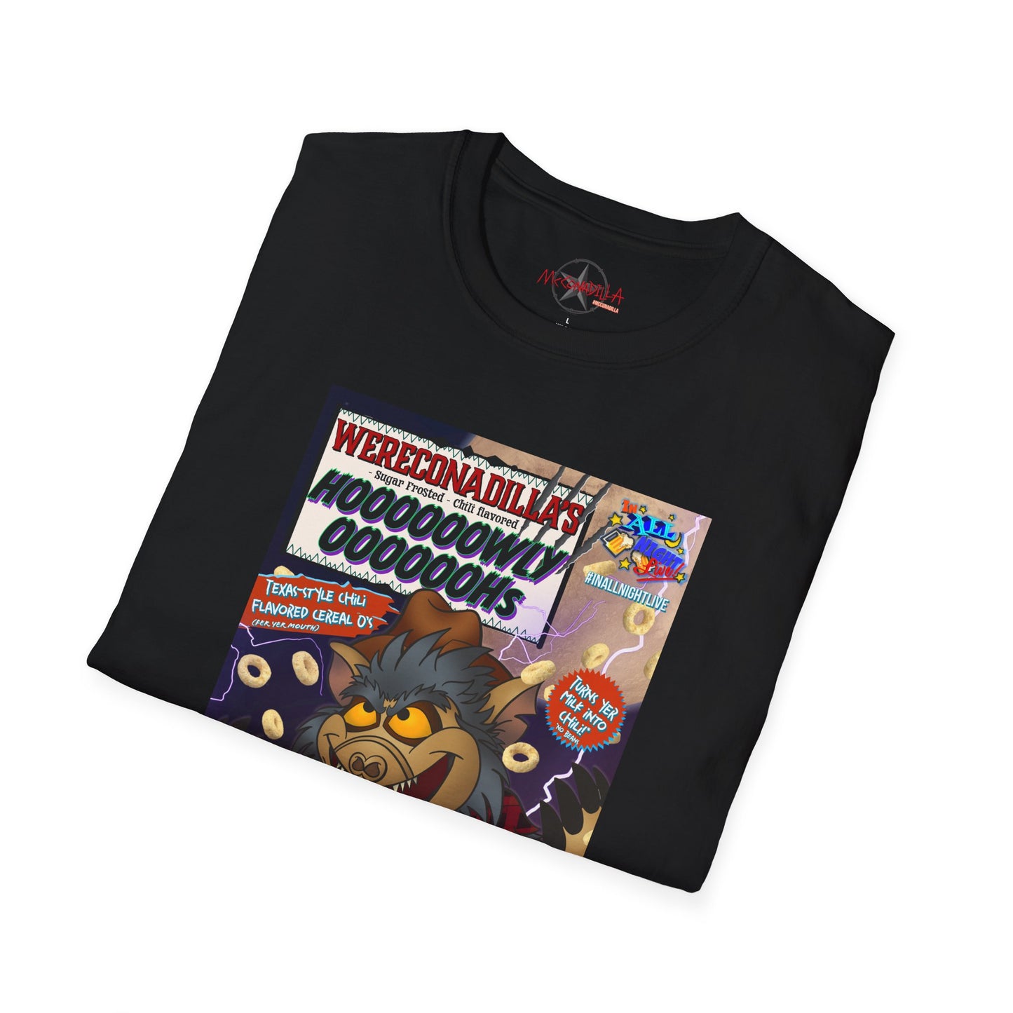 McConadilla - WereConadilla's Sugar Frosted Howly OOOOOOHs - Unisex Heavy Cotton Tee