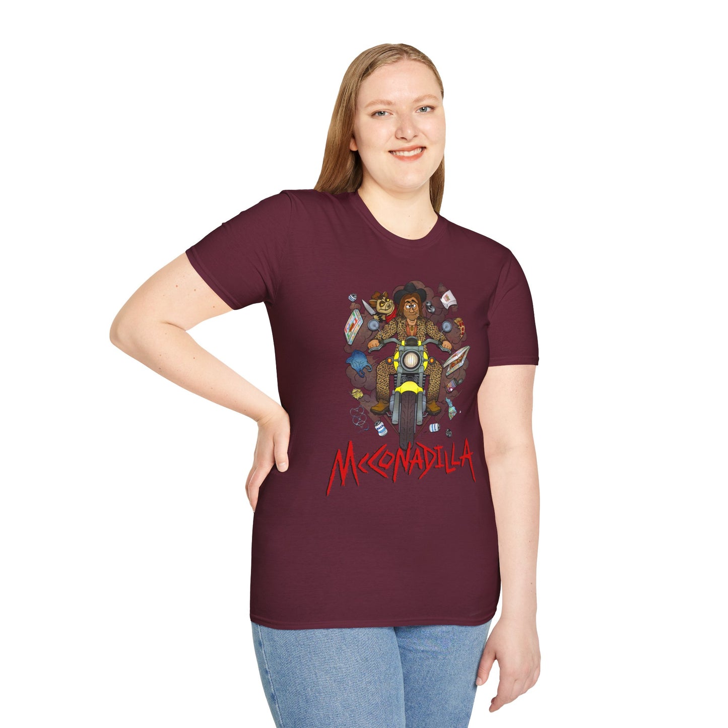 McConadilla Movie - Motor Dilla Madman - Unisex Heavy Cotton Tee