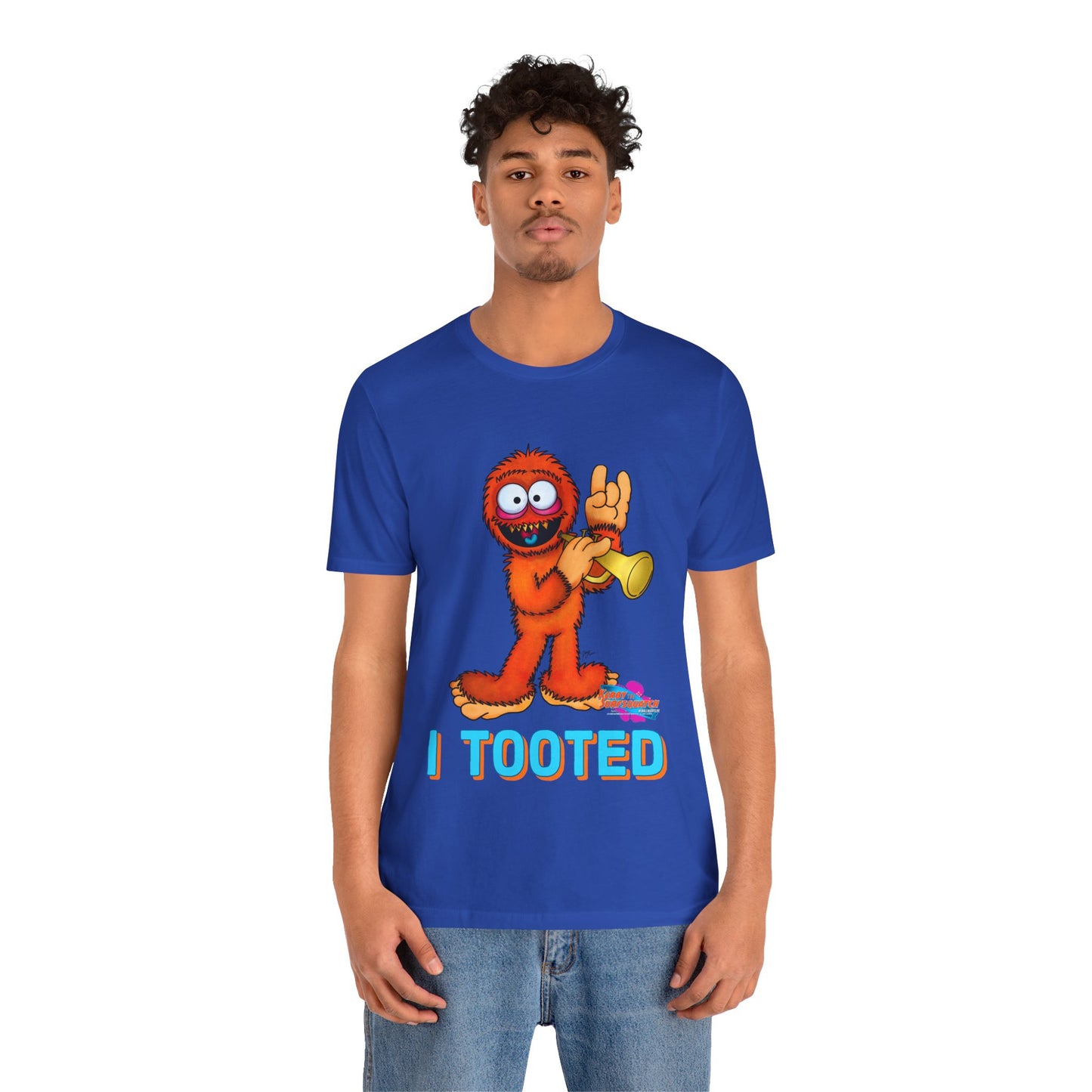 In All Night, Live! - Kerby the Surfsquatch - I Tooted - Unisex Tee