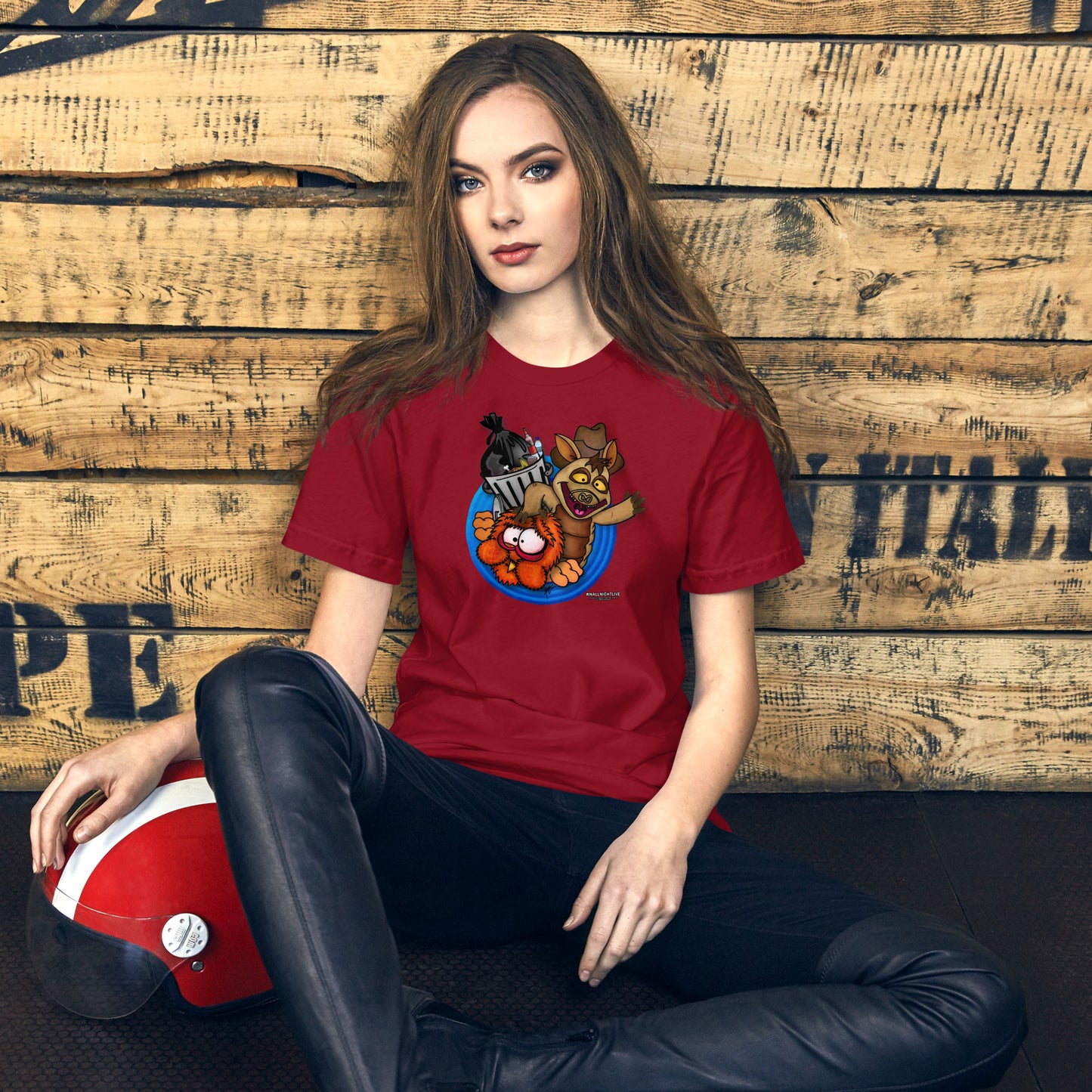 Kerby the Surfsquatch and McConadilla - Dumpster Dudes! -Unisex Tee