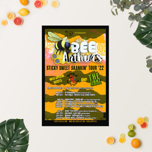 The BEE Arthurs - 2022 Tour Poster
